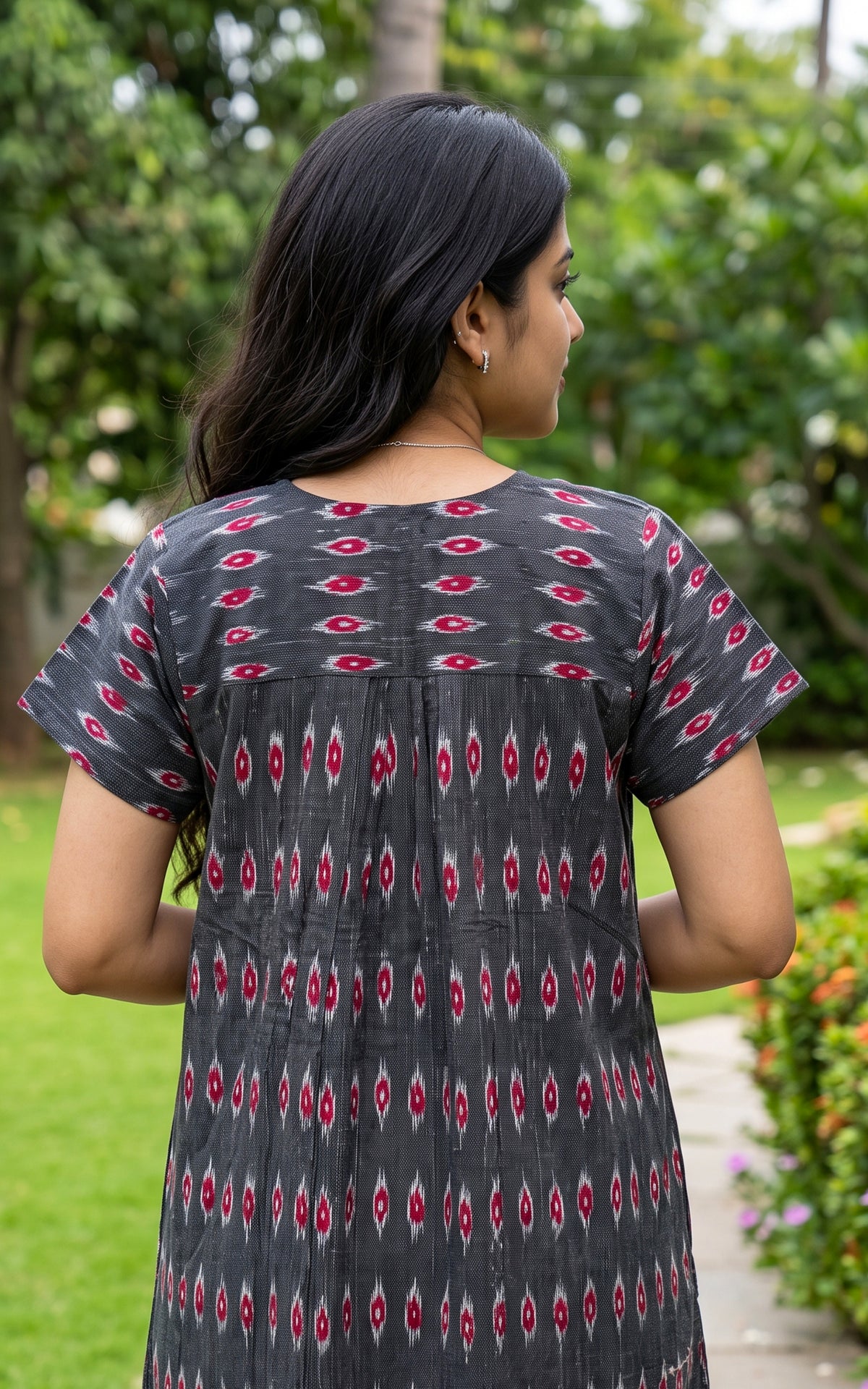 Cotton Straight Fit Nighty-165SS14