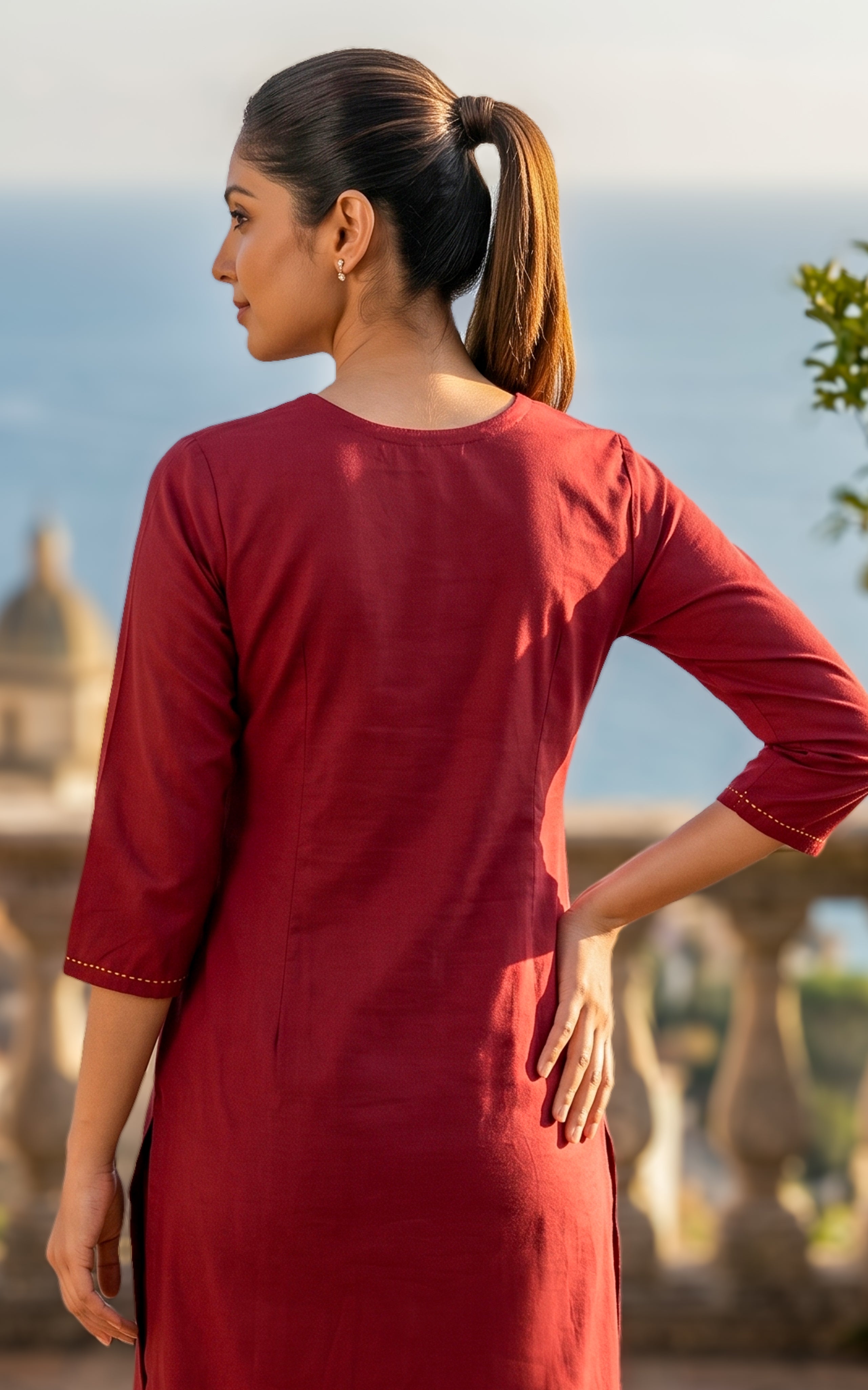 Pavithramaalini Maroon