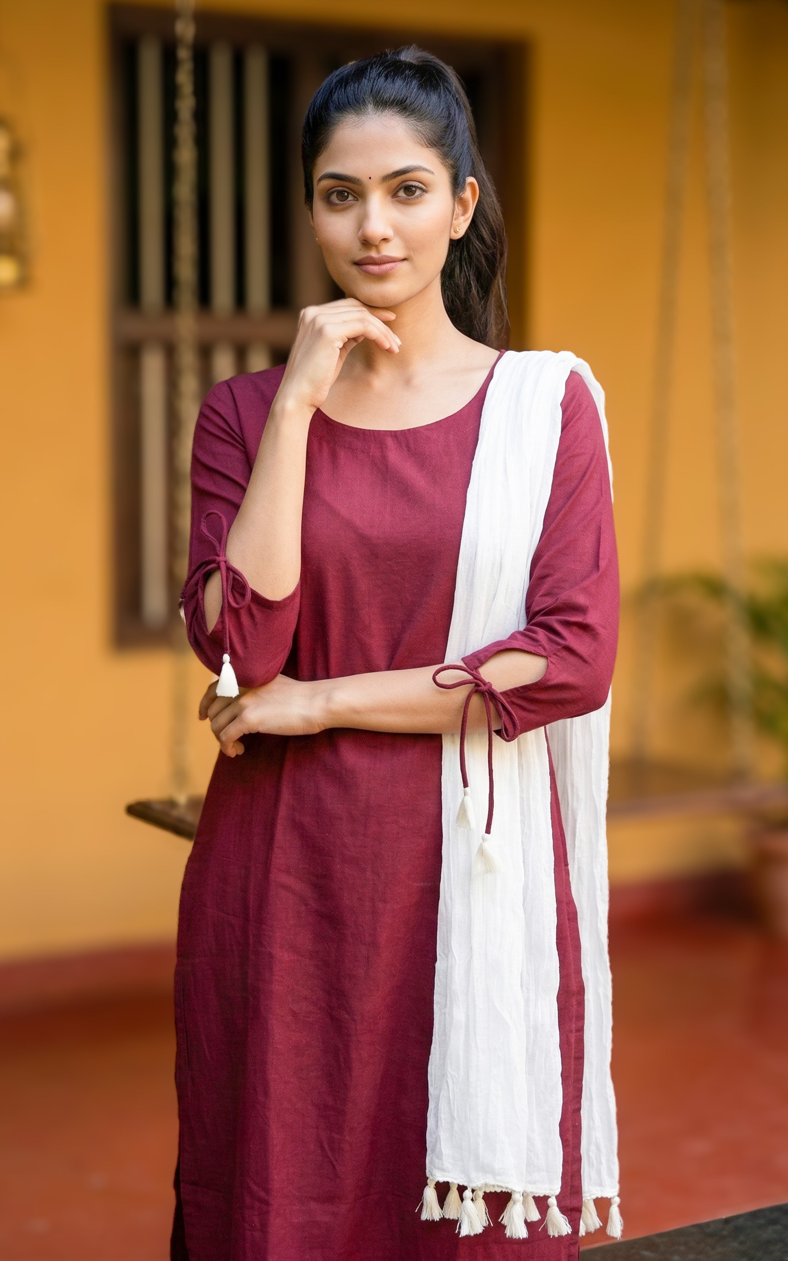 Raja Rani Nayan (Kurti+Dupatta)
