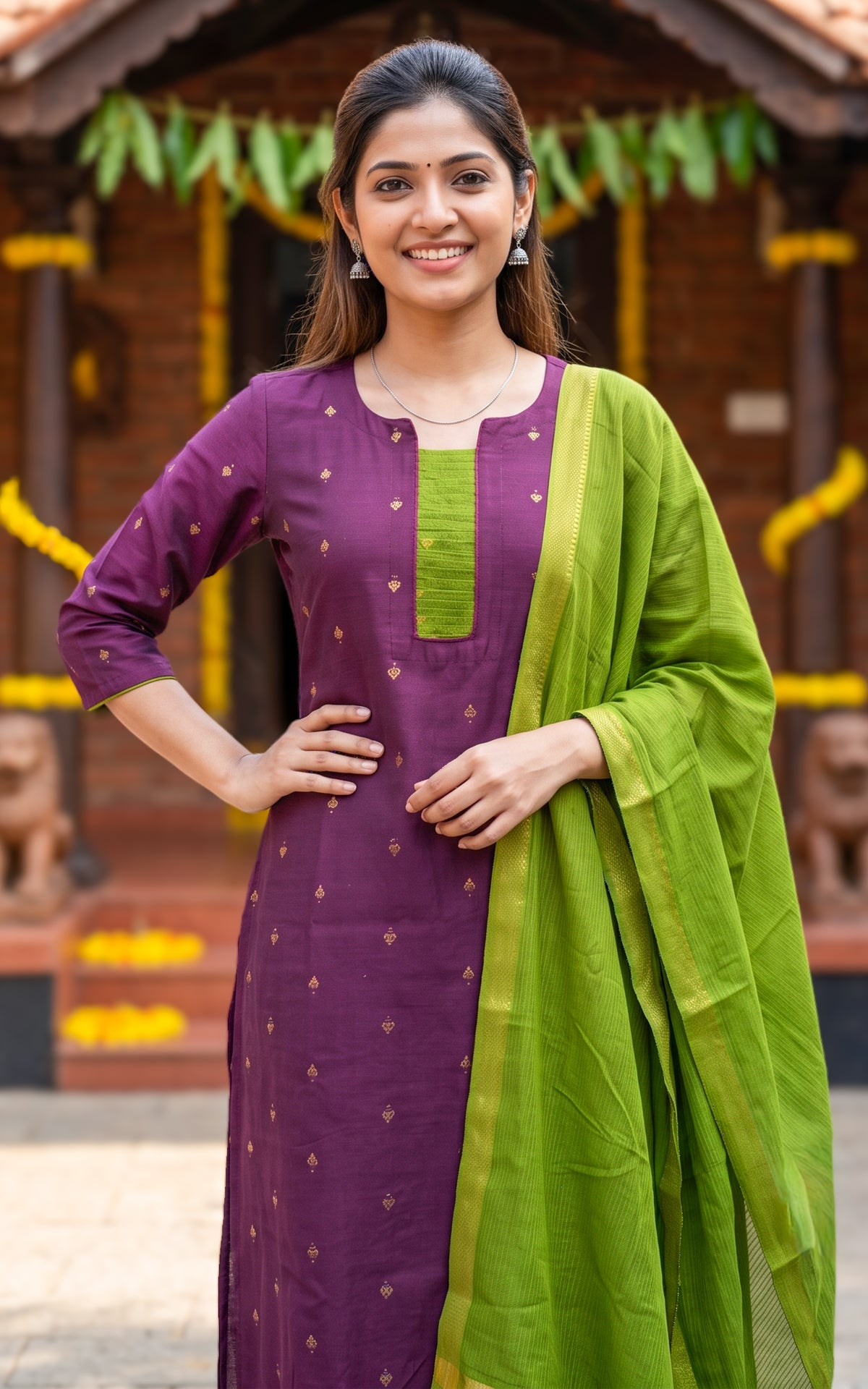 Lishitha (Kurti+Dupatta)