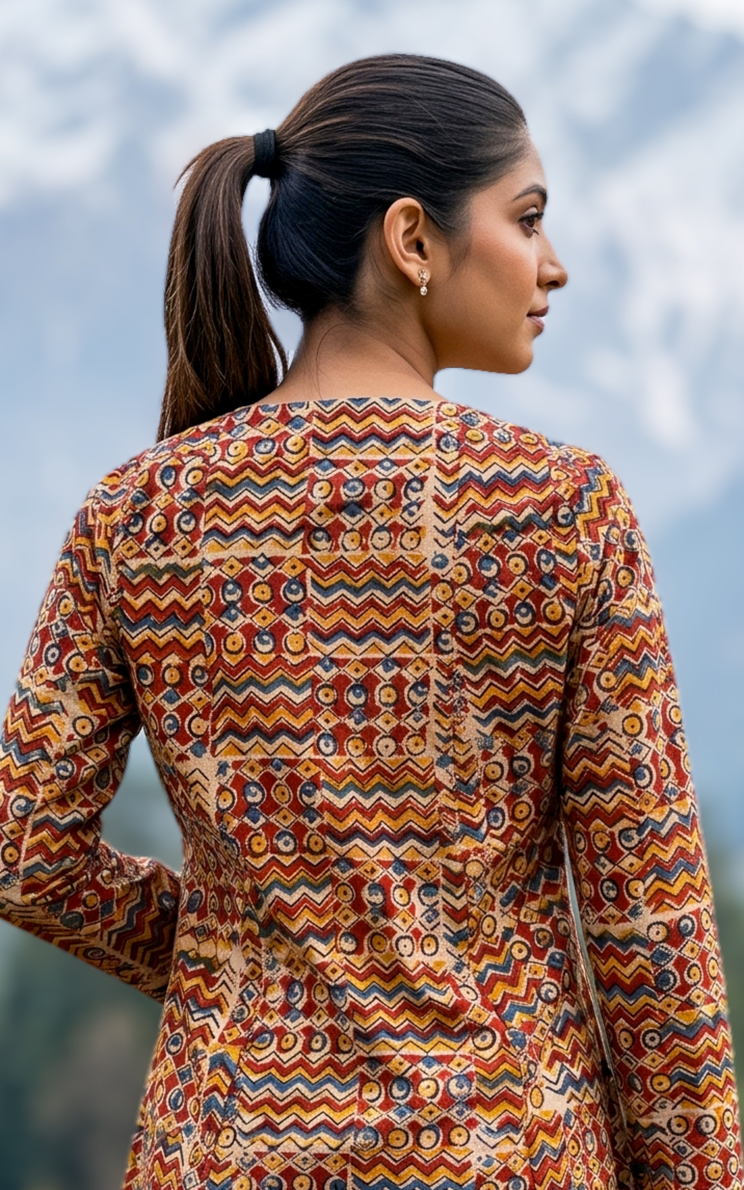 Jesintha A (Kurti+Dupatta)