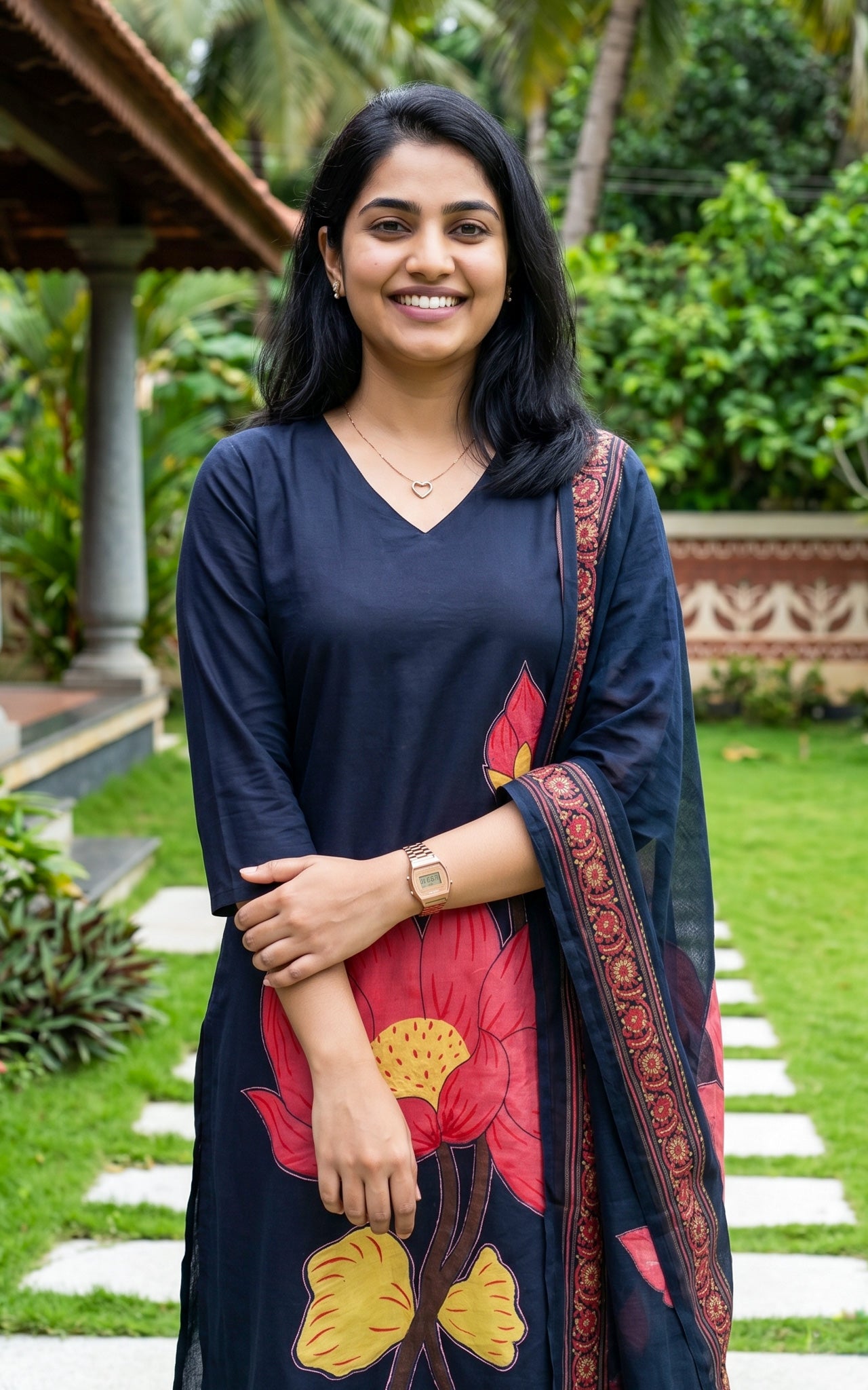 Thamarai (Kurti+Dupatta)