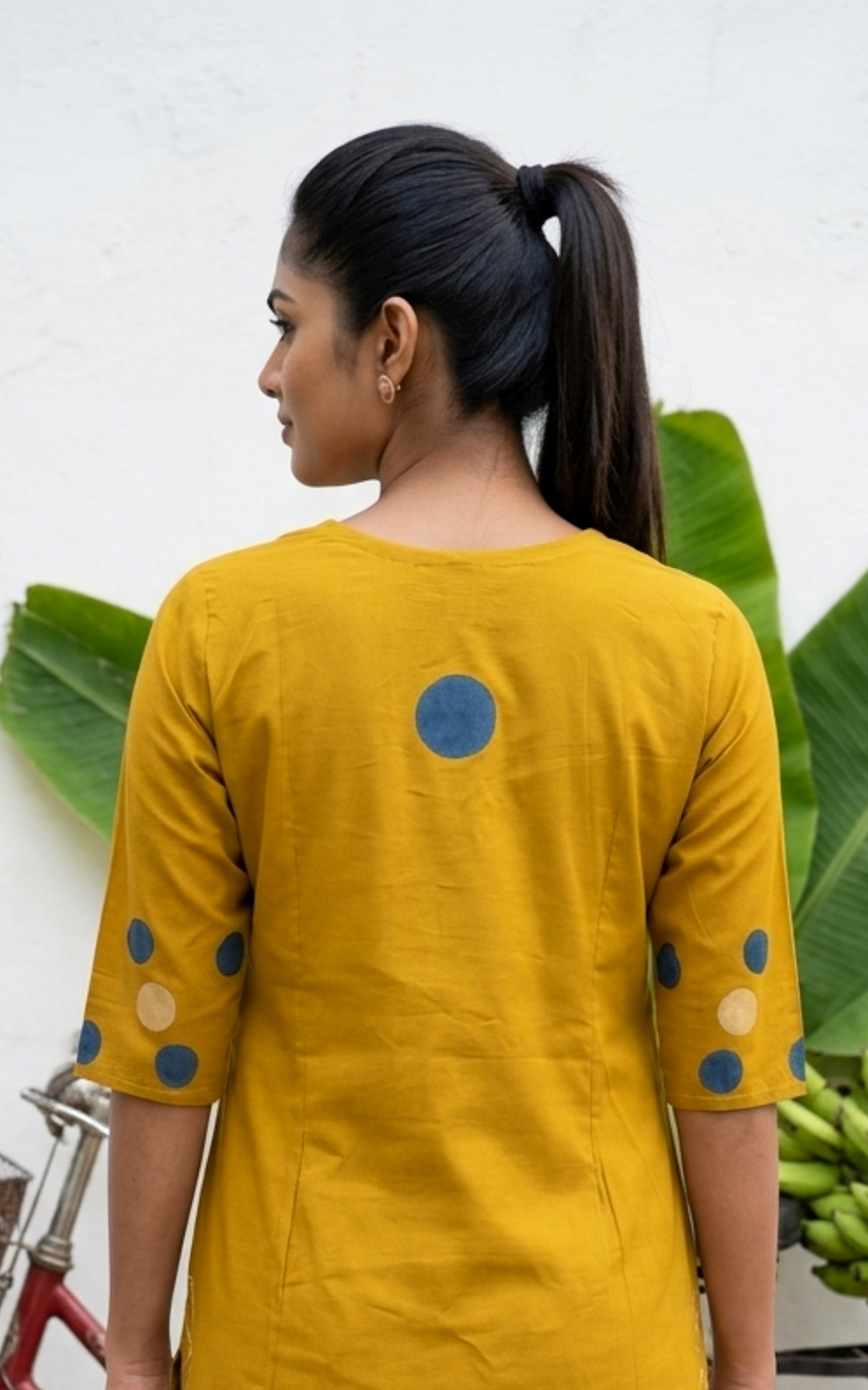 Haridhra Mustard (Kurti+Pant+Dupatta)