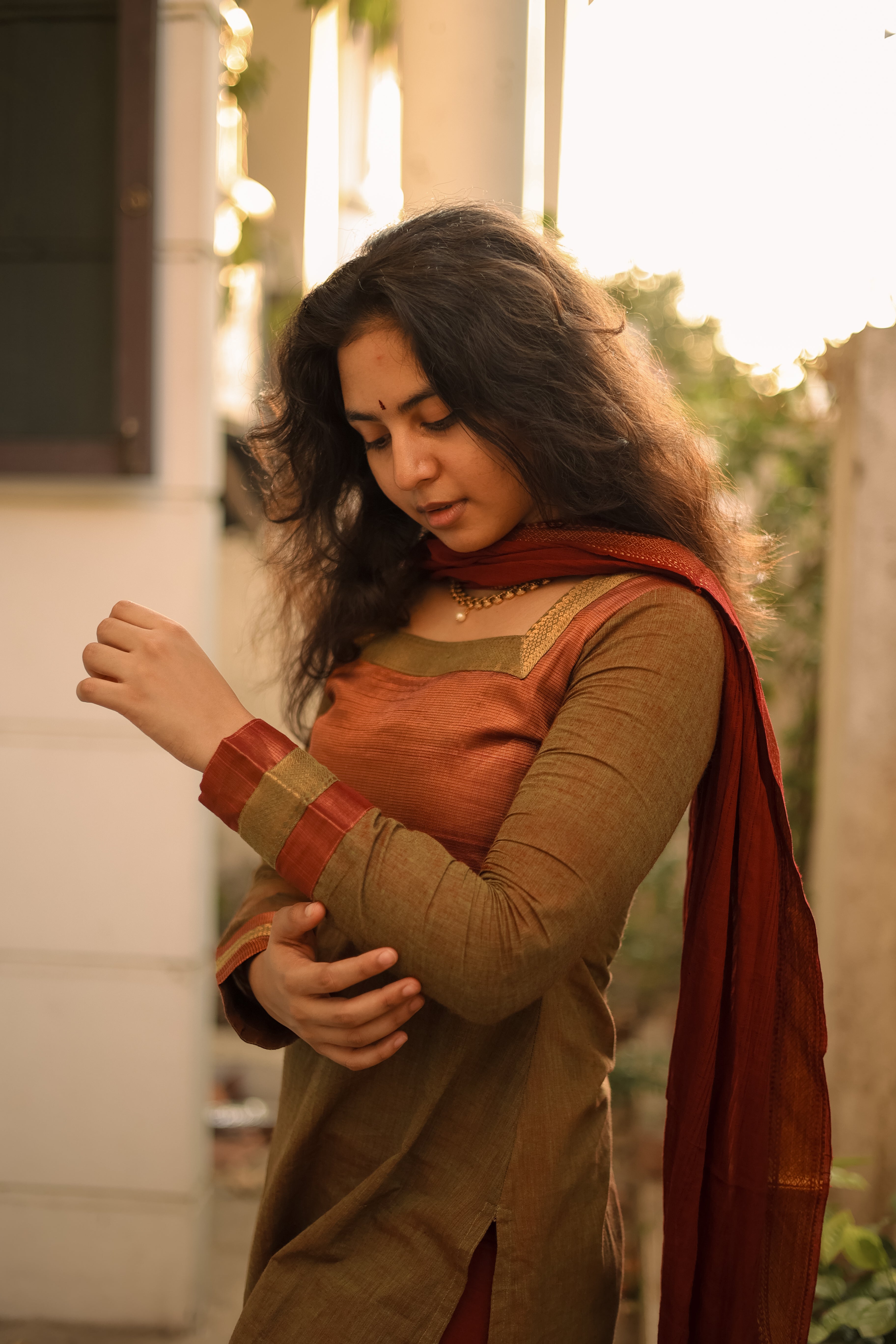 Jyotika Thirumana Malargal (Kurti+Dupatta) KURTIS instore