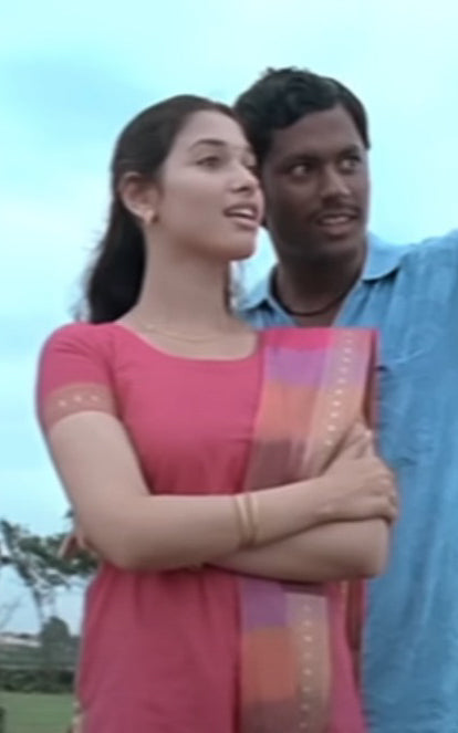 Classic pink kurti set