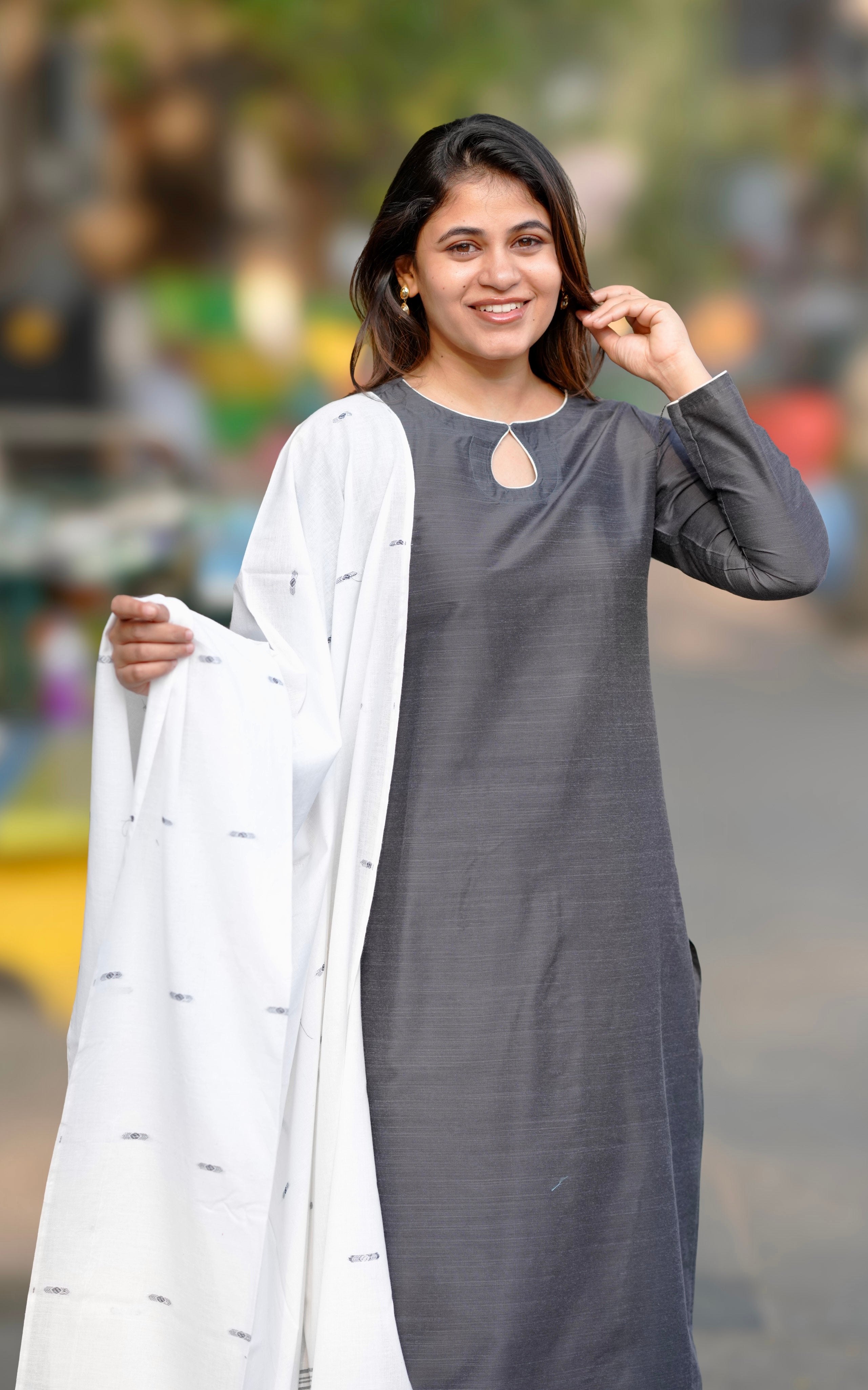 Nakshathra G (Kurti+Dupatta)