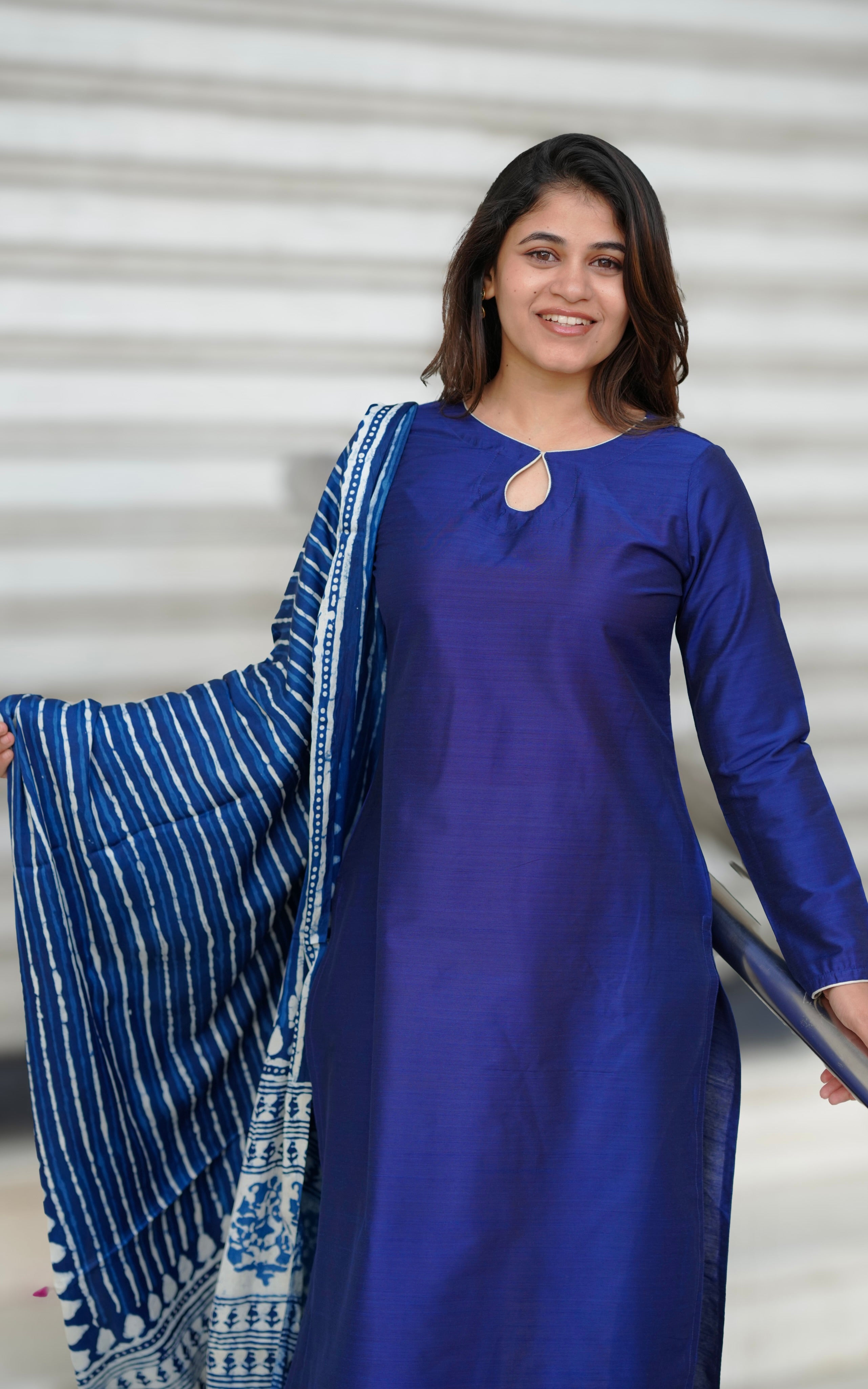 Nakshathra F (Kurti+Dupatta)