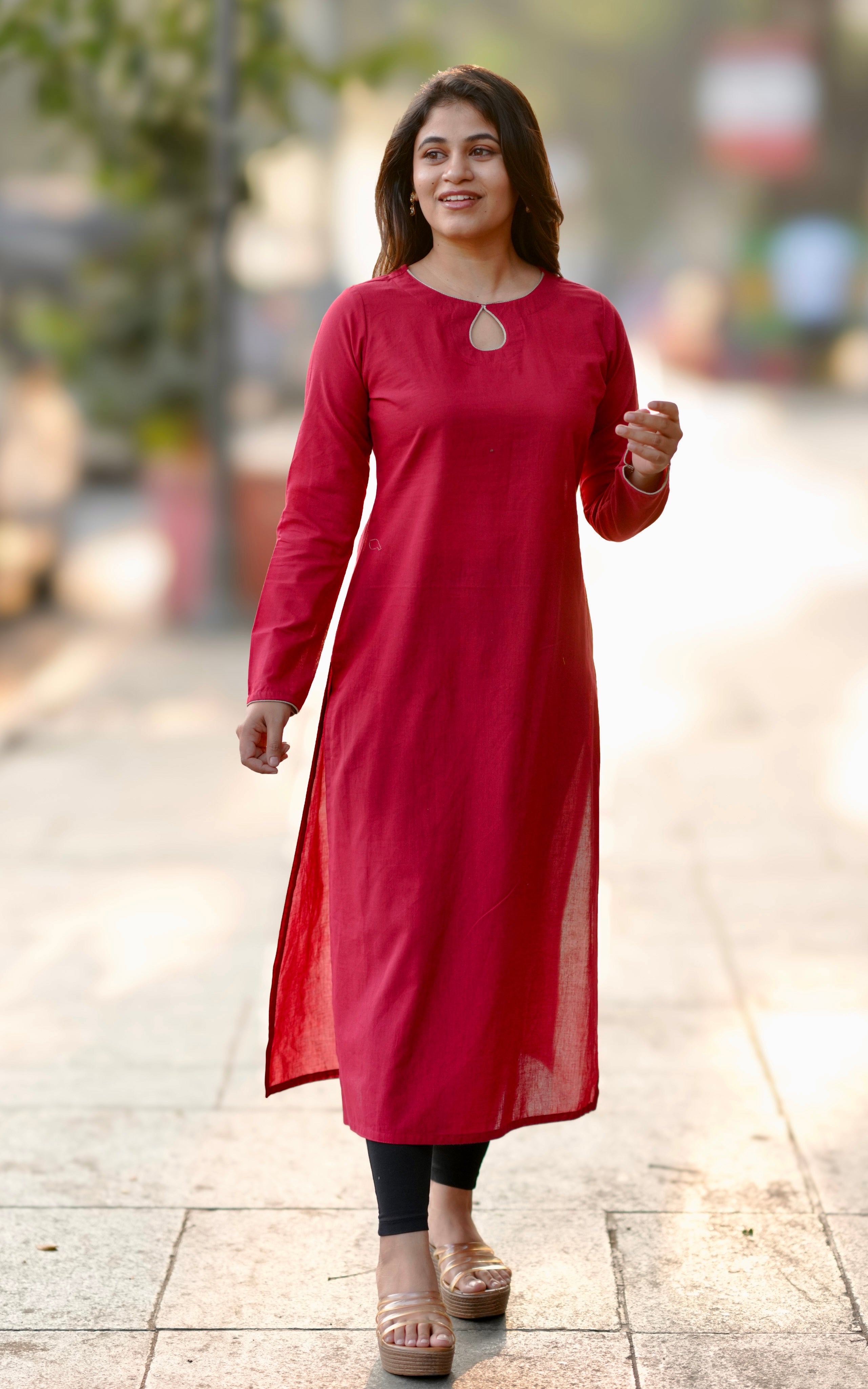 Nakshathra J (Kurti+Dupatta)