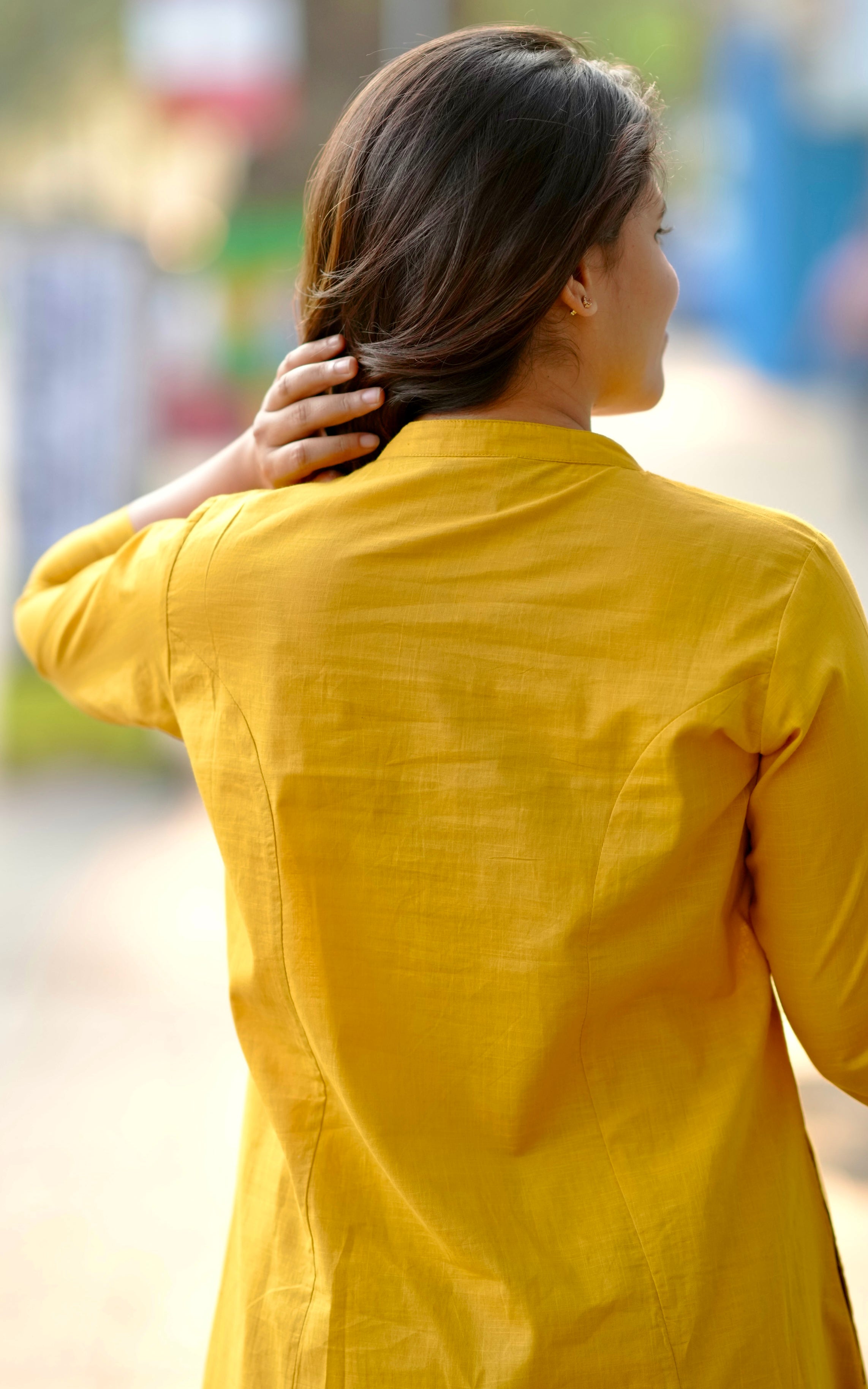 Vikashini Mustard (Kurti+Pant+Dupatta)