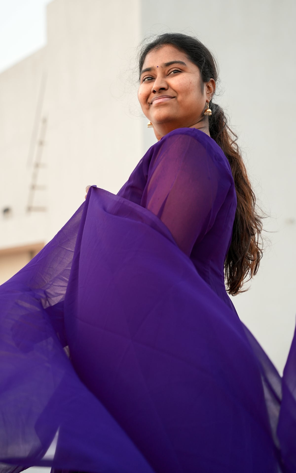 Kadhalar Dhinam Inspired A (Kurti+Pant+Dupatta)