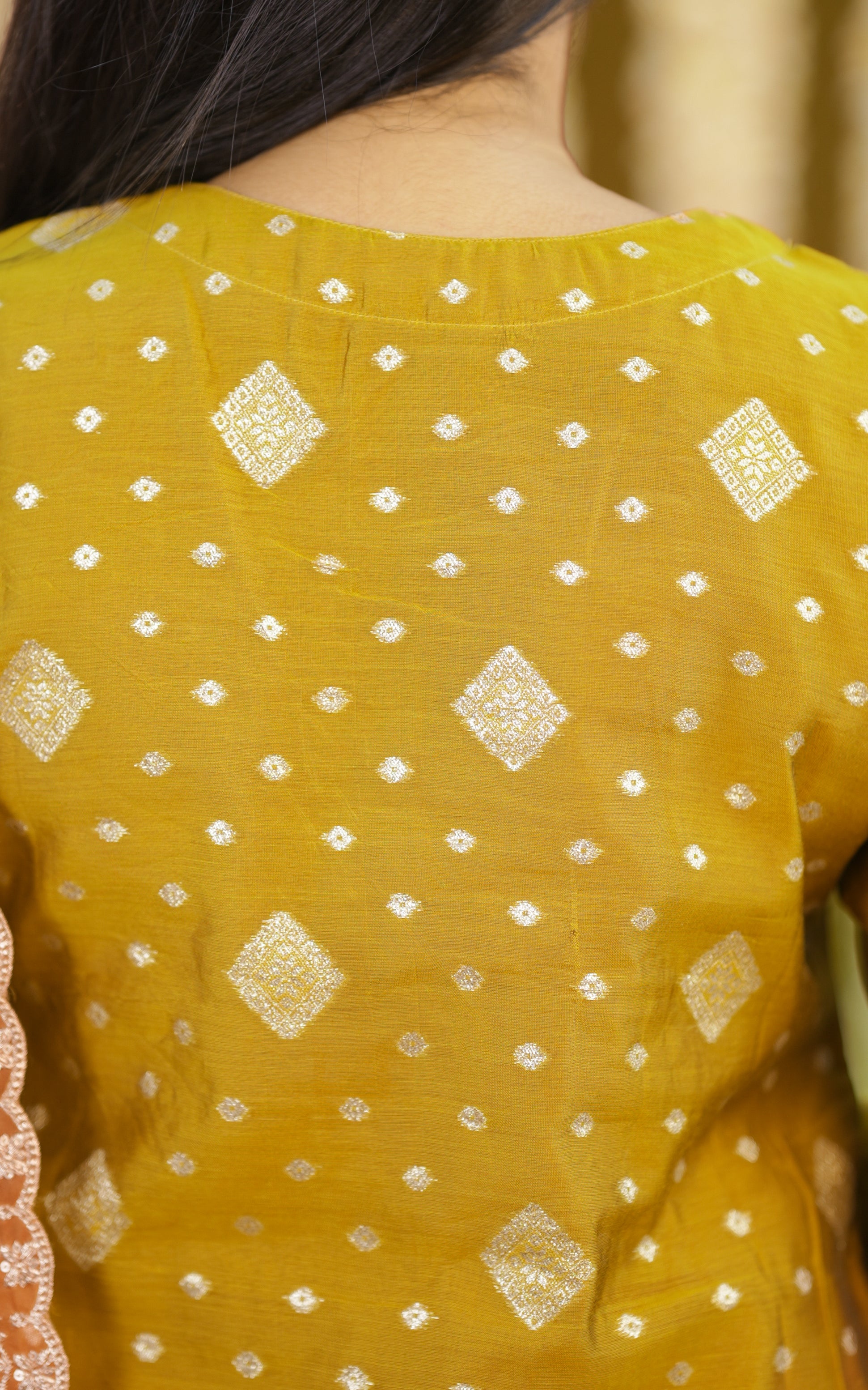 Sharika Mehandi Green (Kurti+Pant+Dupatta) KURTIS instore