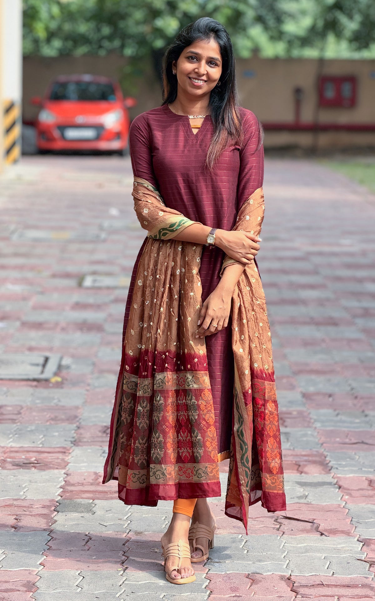 Srimithra (Kurti+Dupatta)