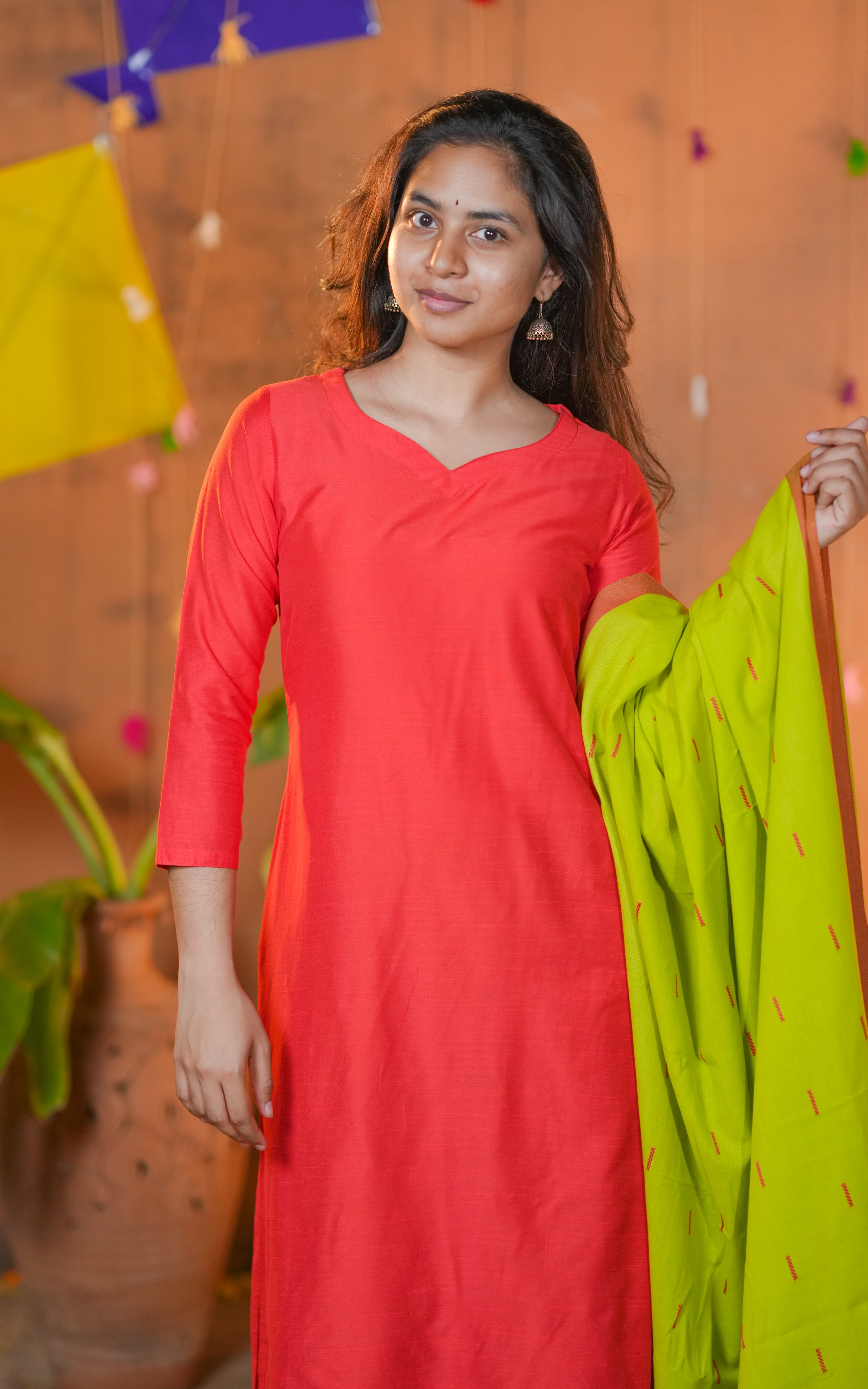 Simple ethnic wear for women