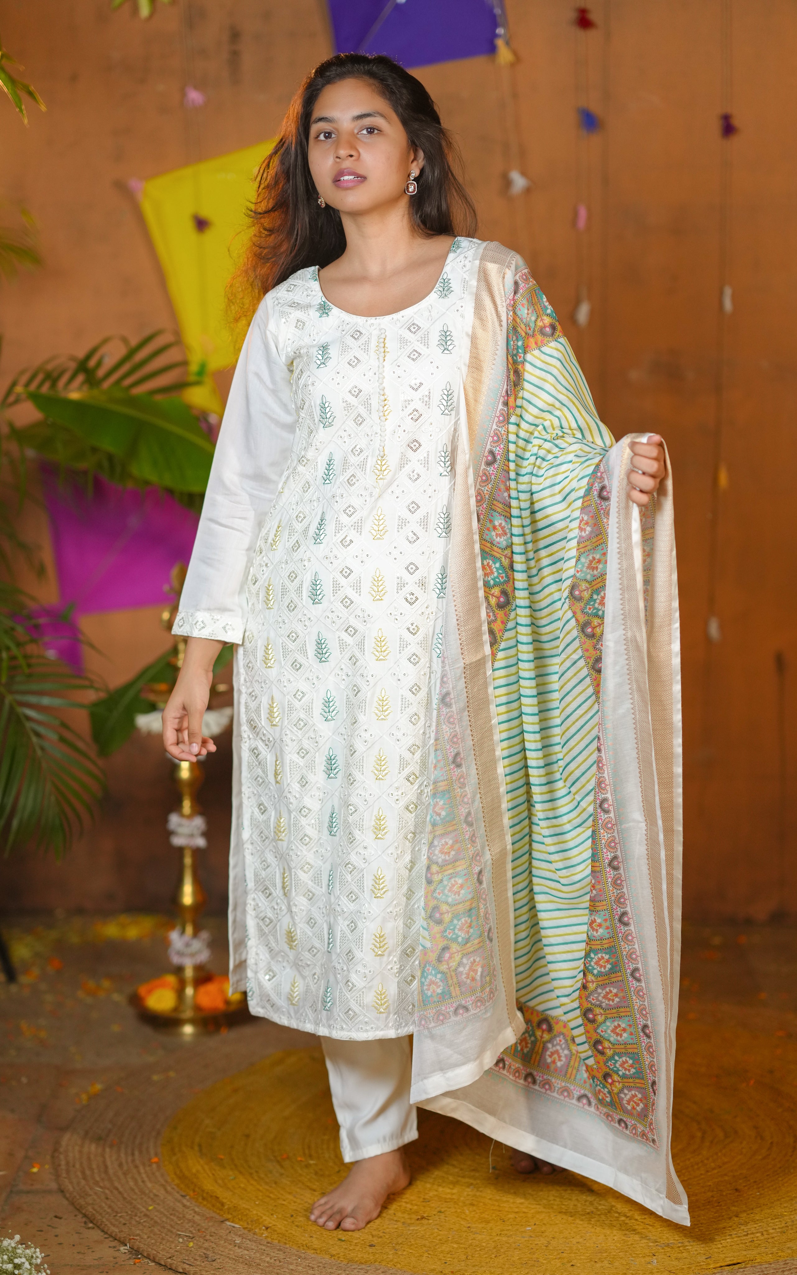 Simple ethnic wear for women
