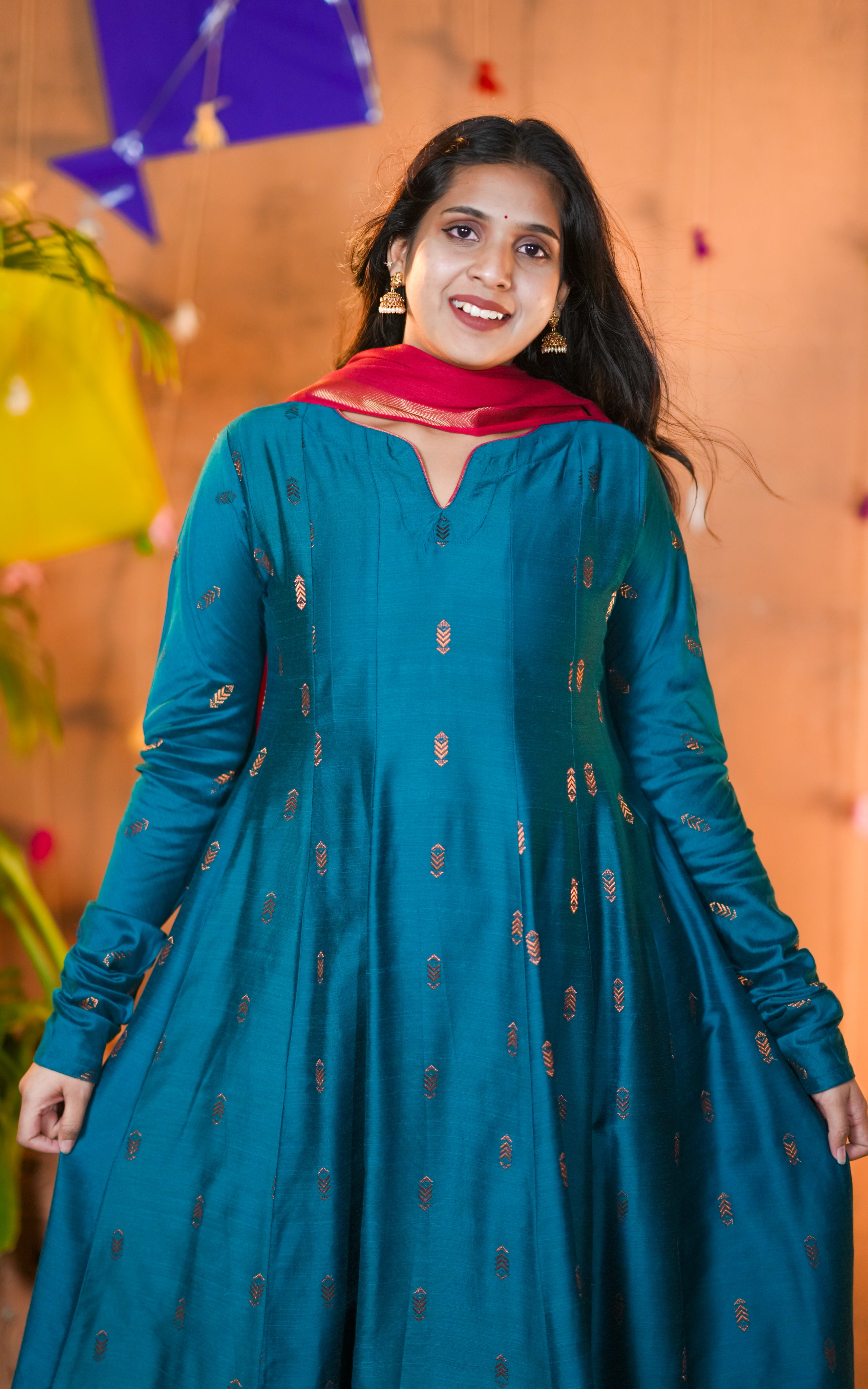 puja wear kurti for women