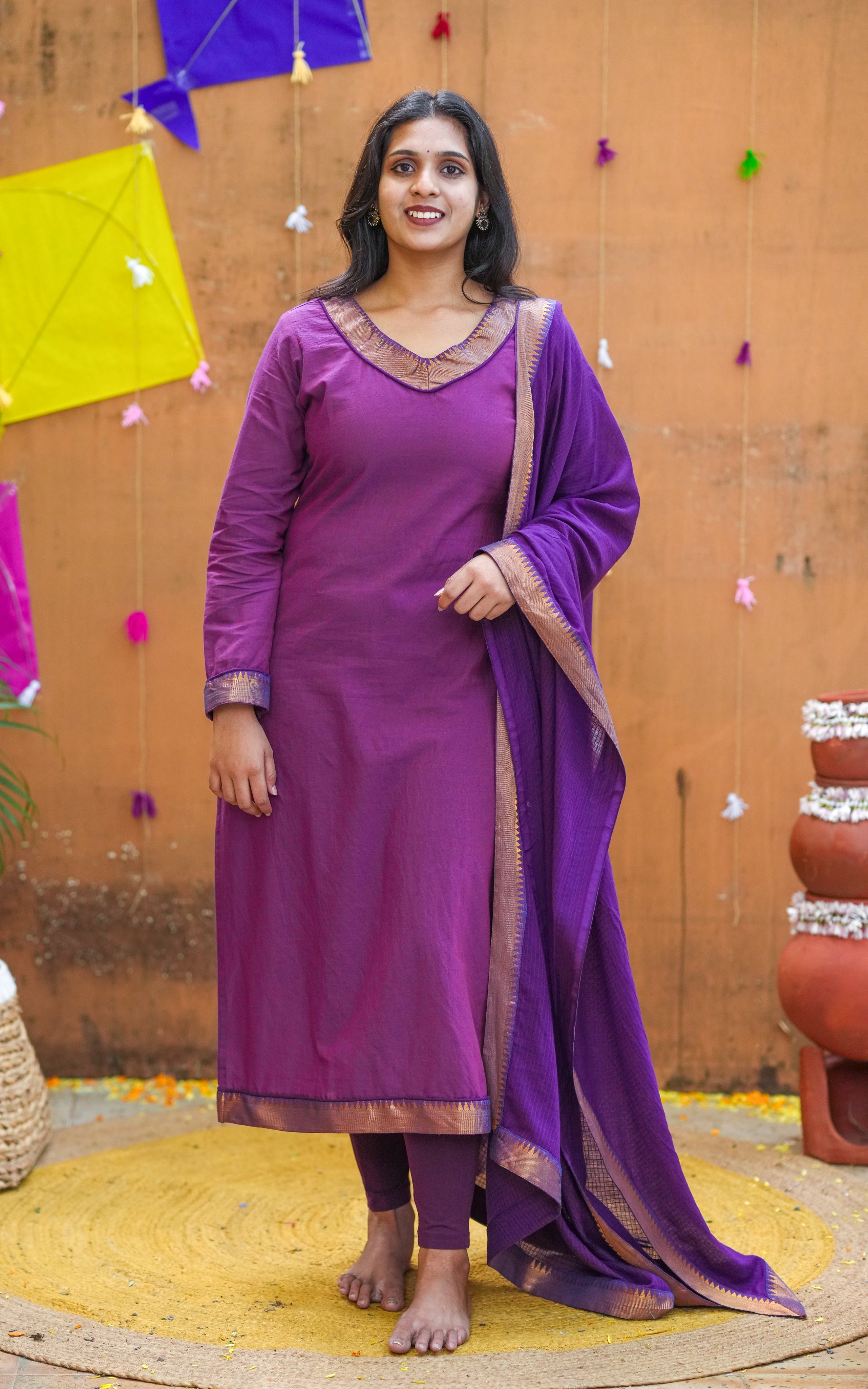 stylish Office wear straight kurti for women