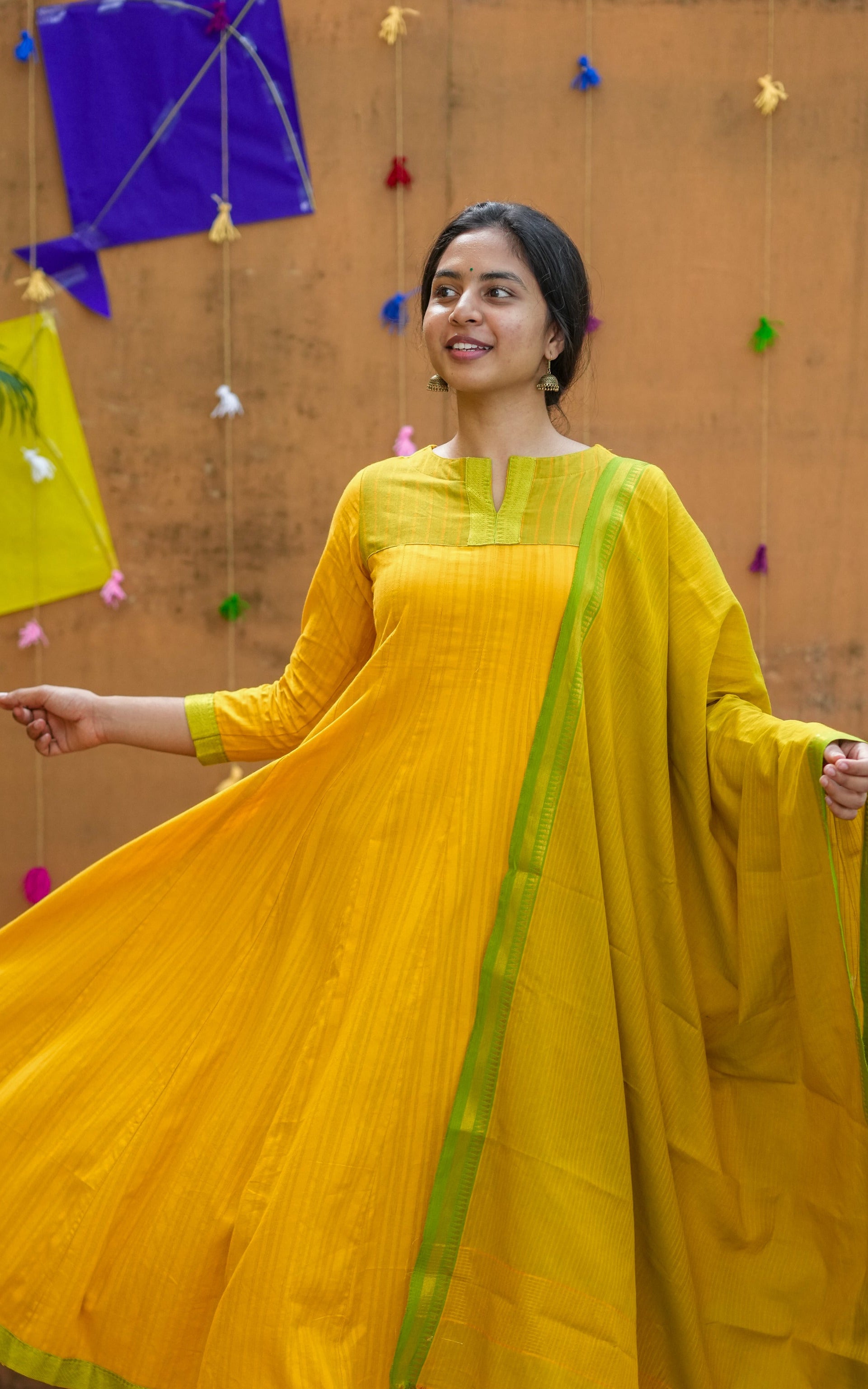 puja wear kurti for women