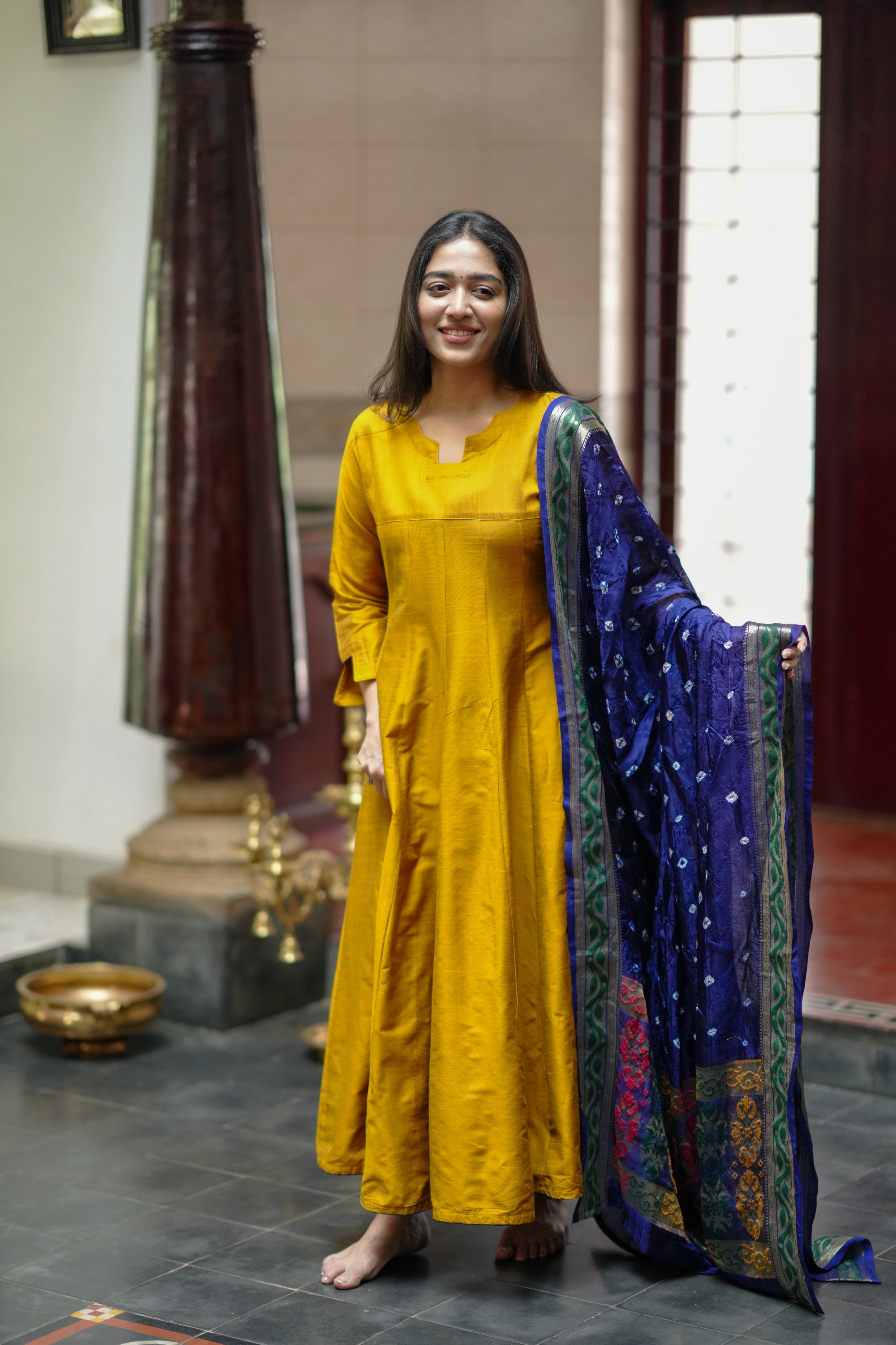 silk cotton daily wear kurti
comfortable silk cotton kurti
casual ethnic kurti for women
soft cotton silk kurti for daily use
daily wear flare anarkali