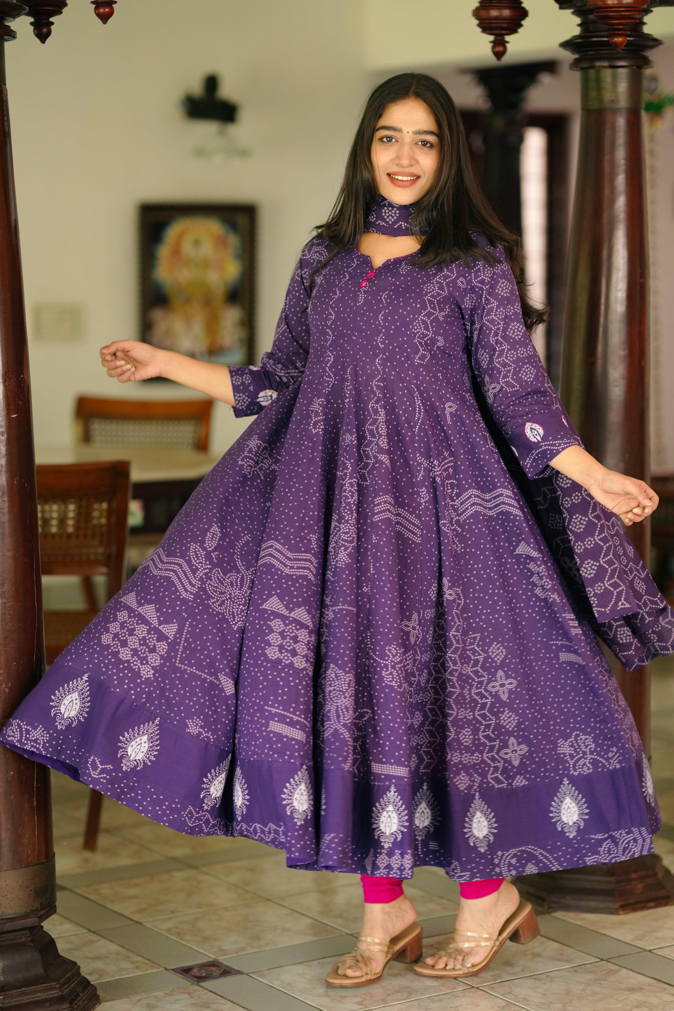 full flared anarkali for women