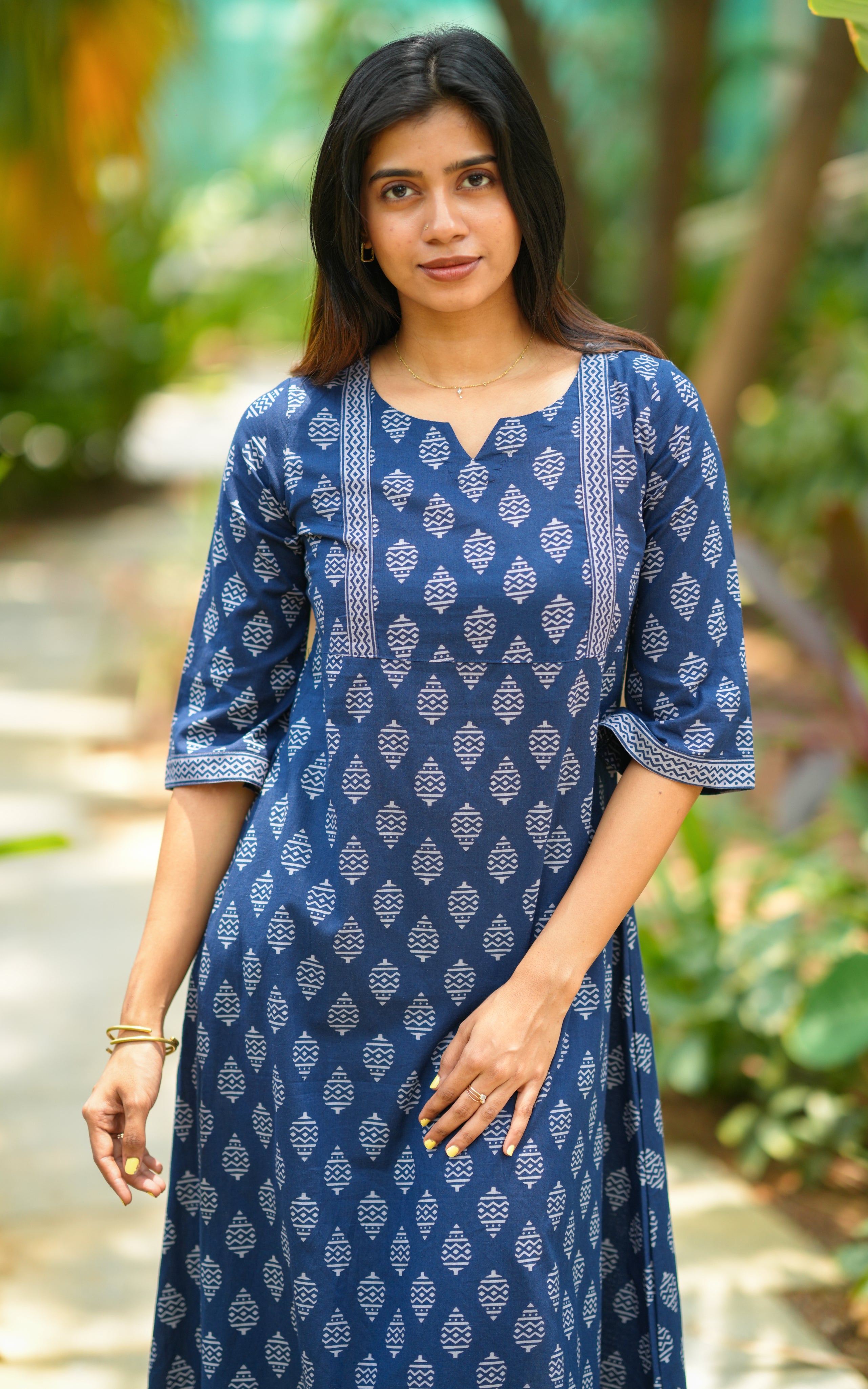Neha Navy Blue D