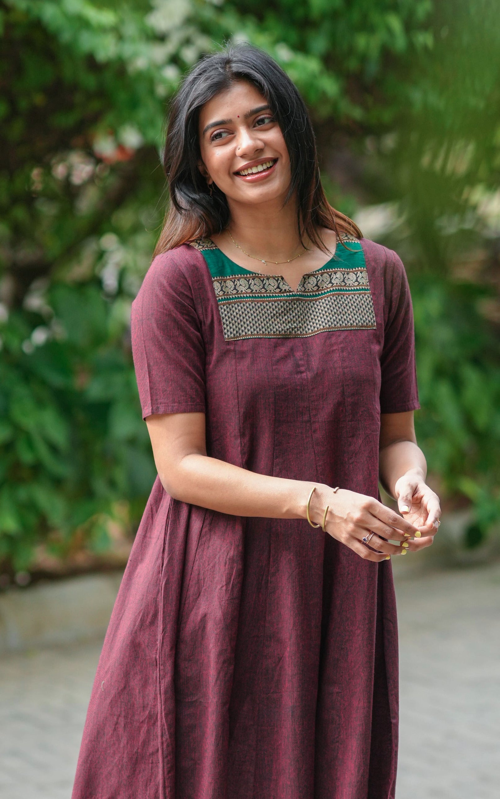 Breathable south cotton summer kurti for women