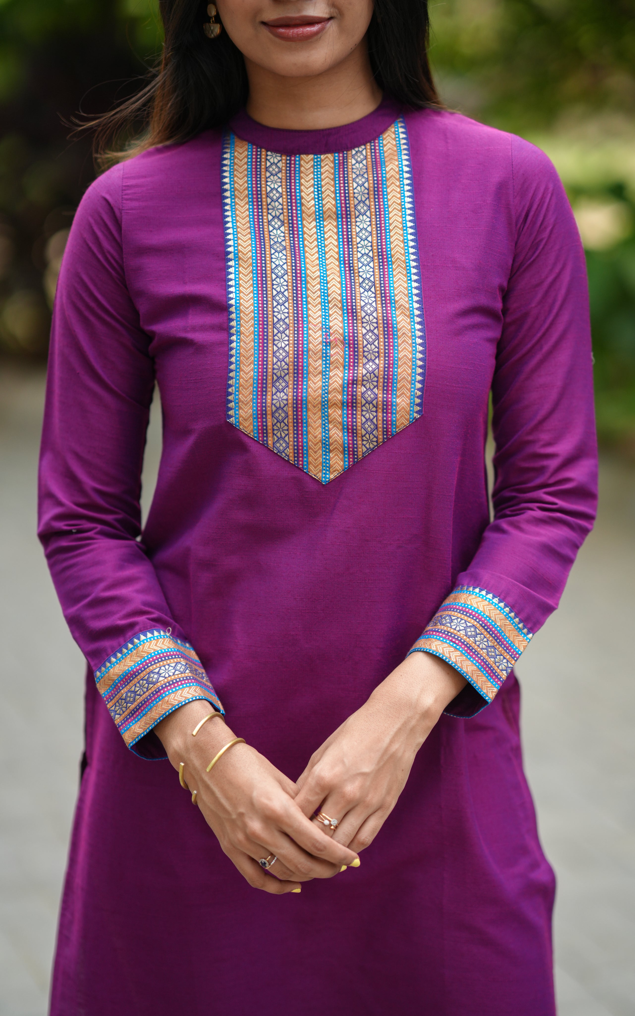 All day wear silk cotton kurti for women