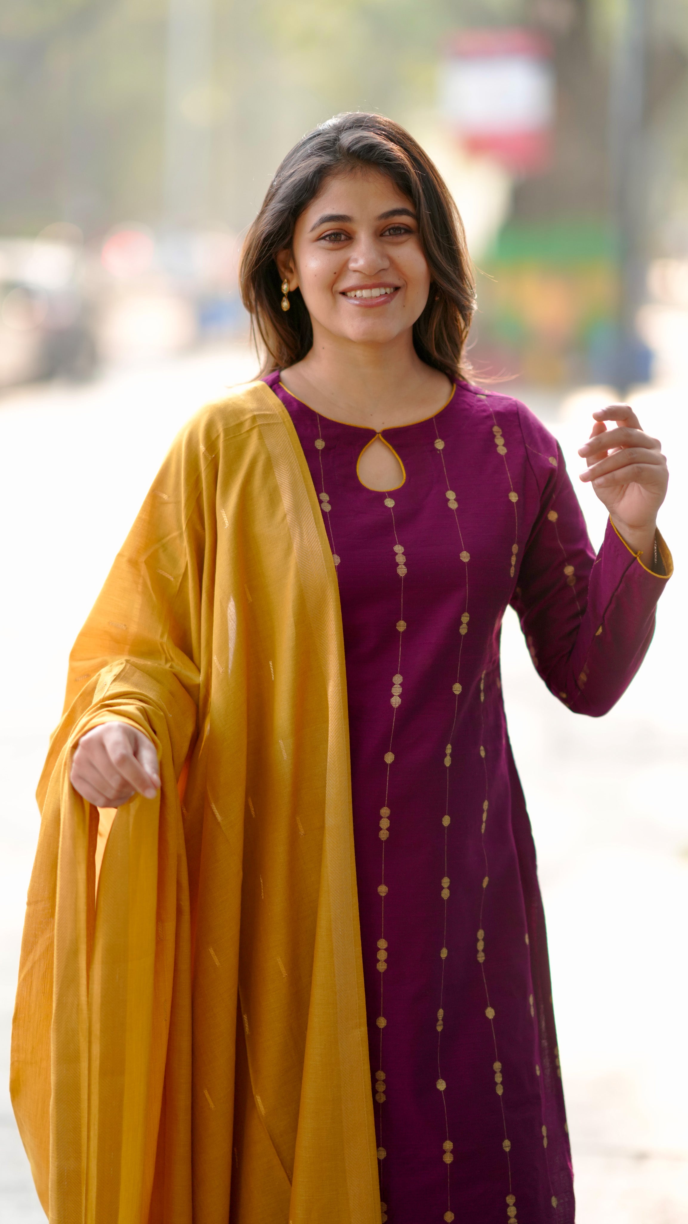 Nakshathra I (Kurti+Dupatta)