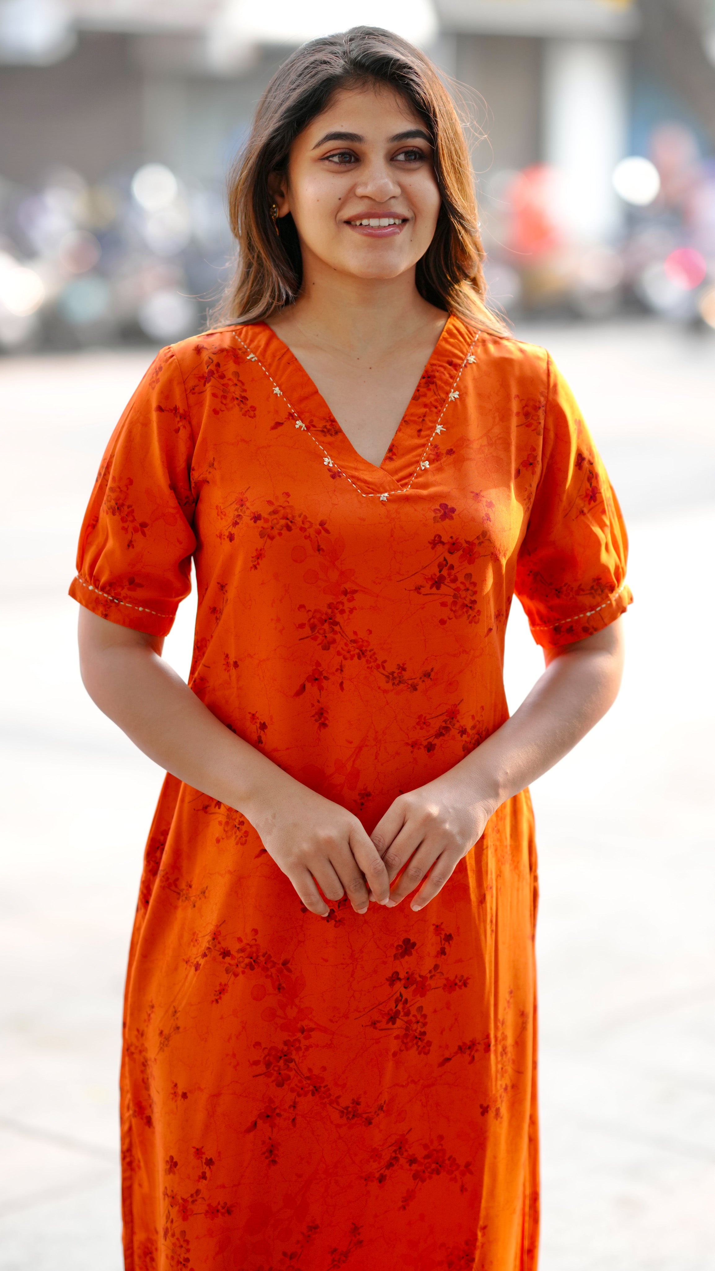 Ethnic Georgette Kurti for Women