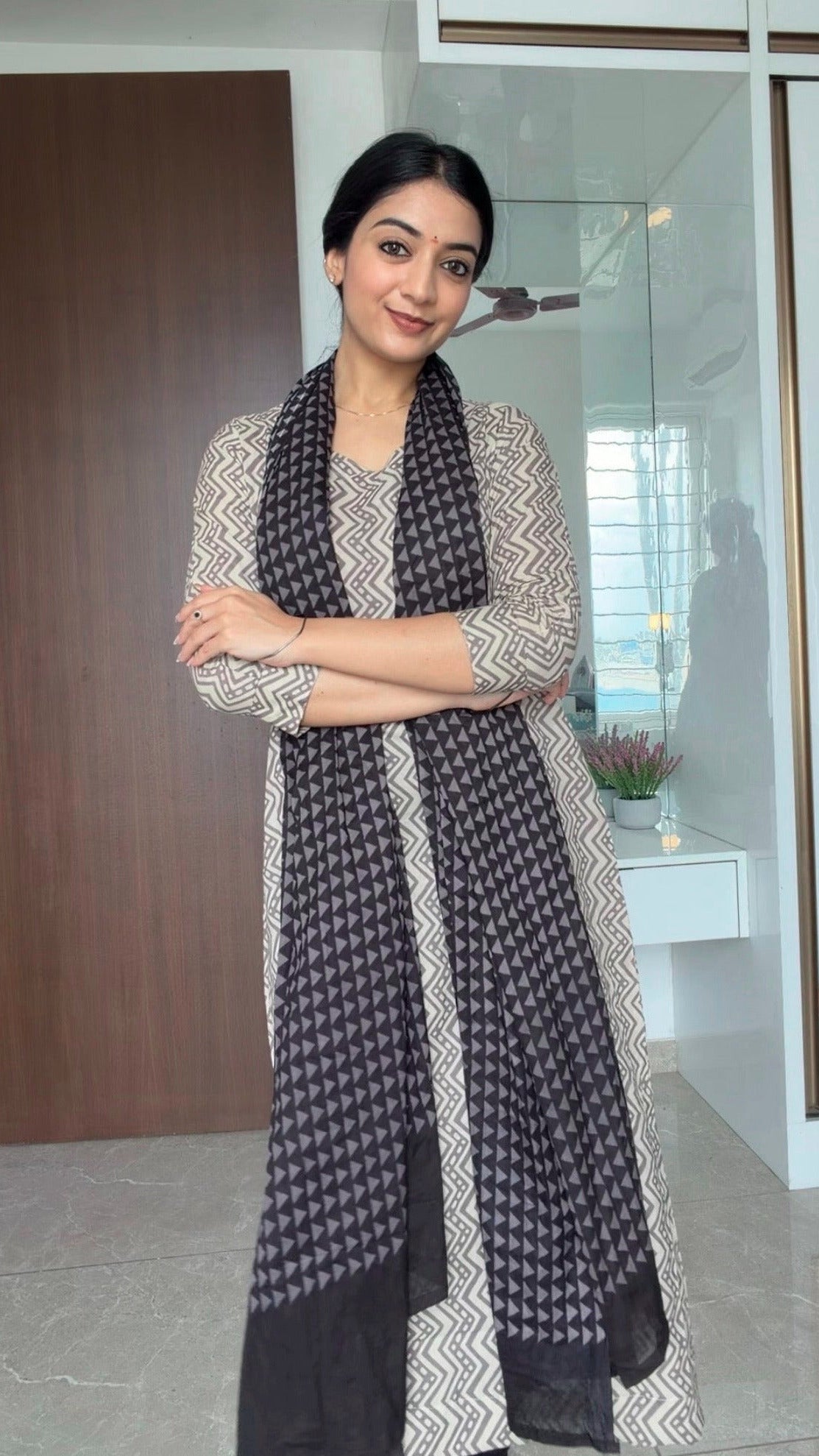 96 Jaanu Climax (Kurti+Dupatta)