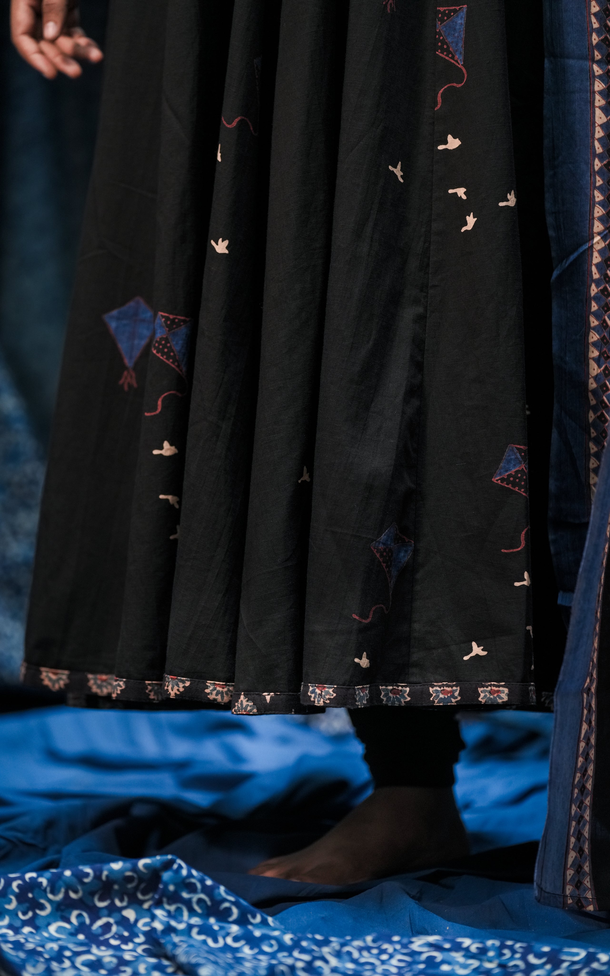 Kite Black (Kurti+Dupatta)