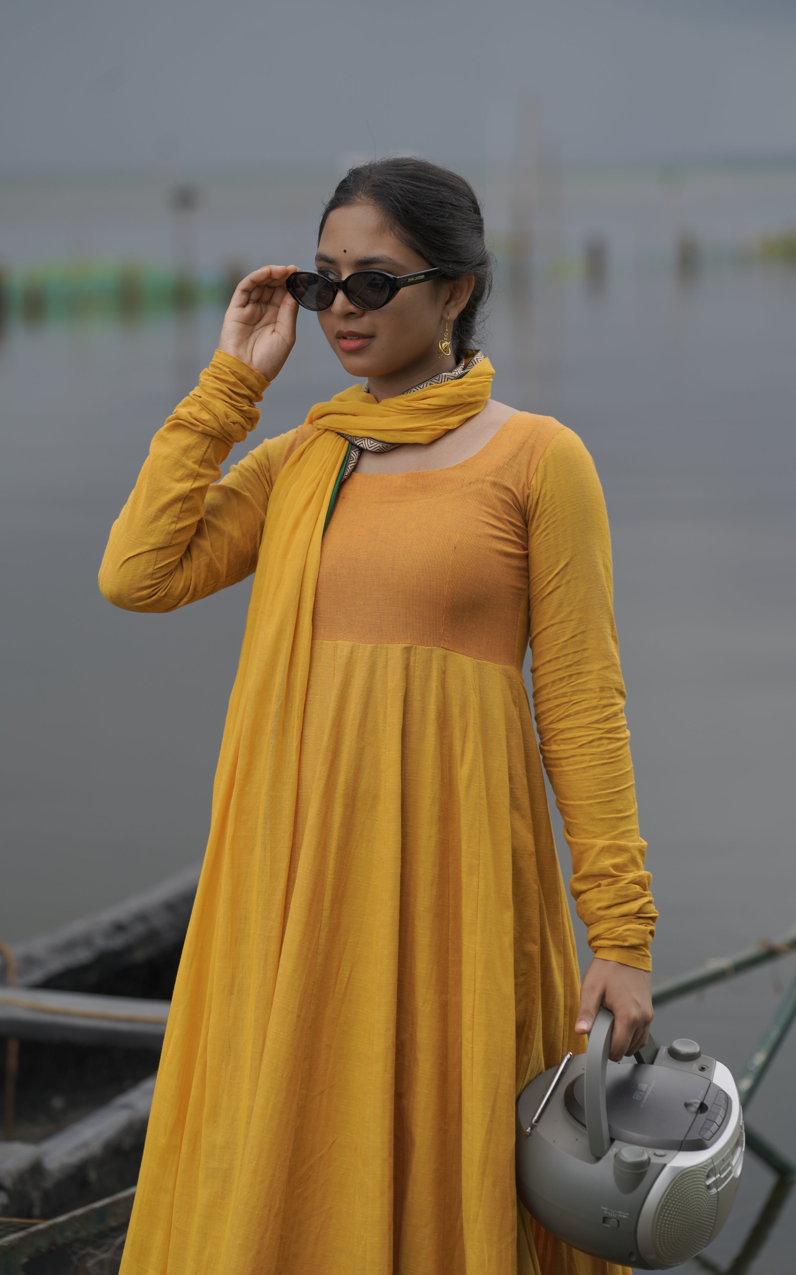 Raavanan Ragini Yellow (Only Kurti)