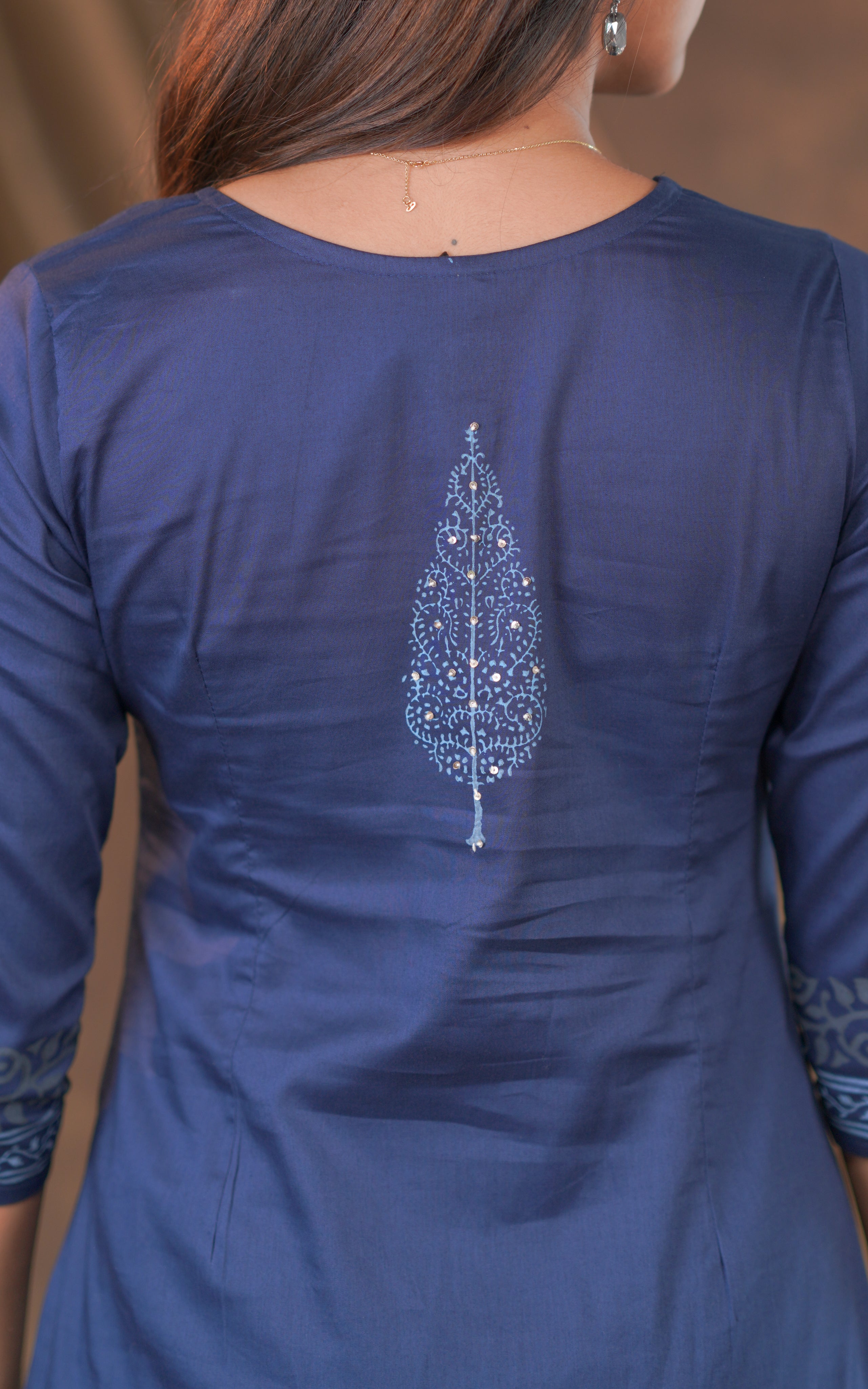 Office wear straight cut kurti sets