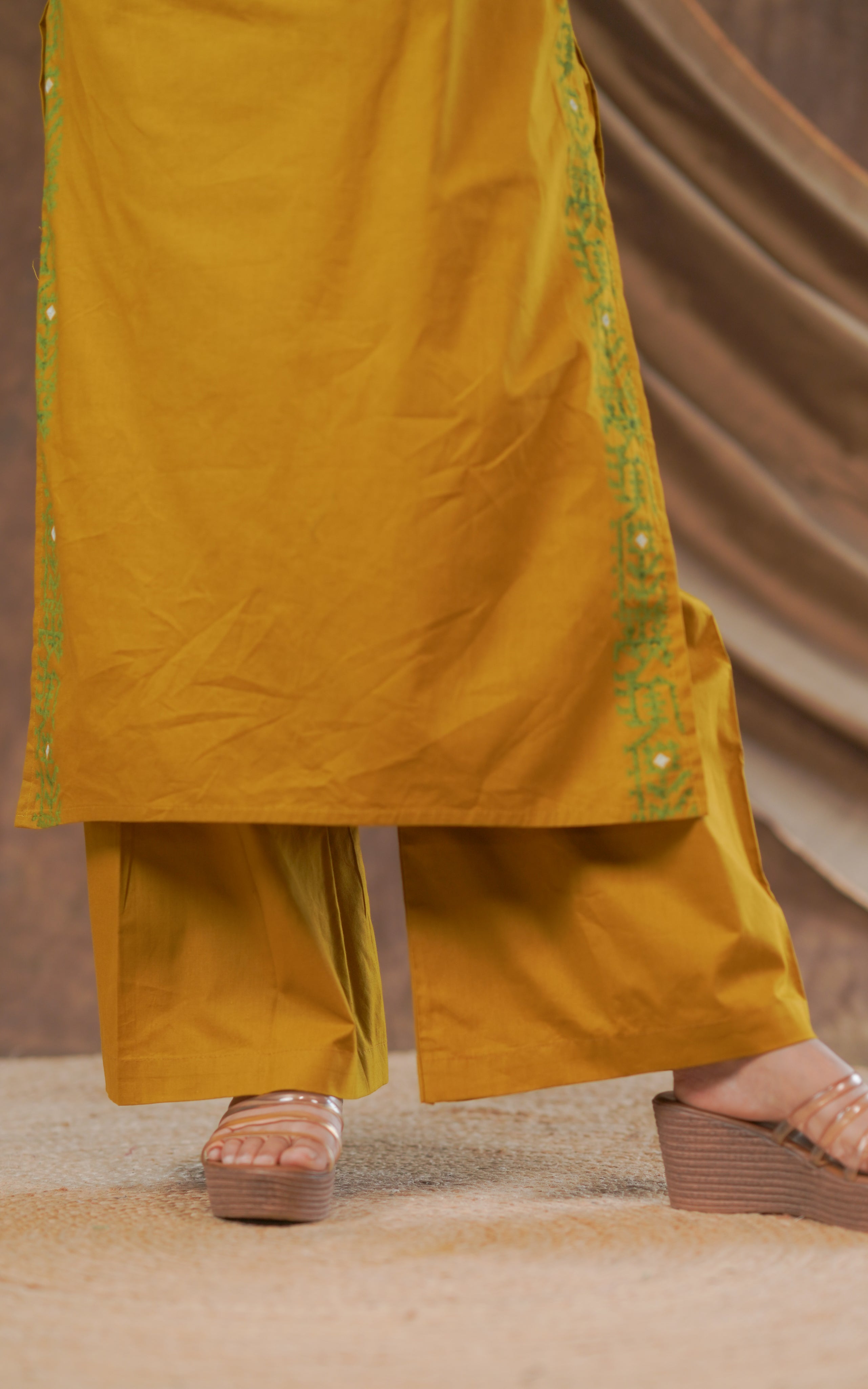 Rasvini Handblock (Kurti+Pant+Dupatta)