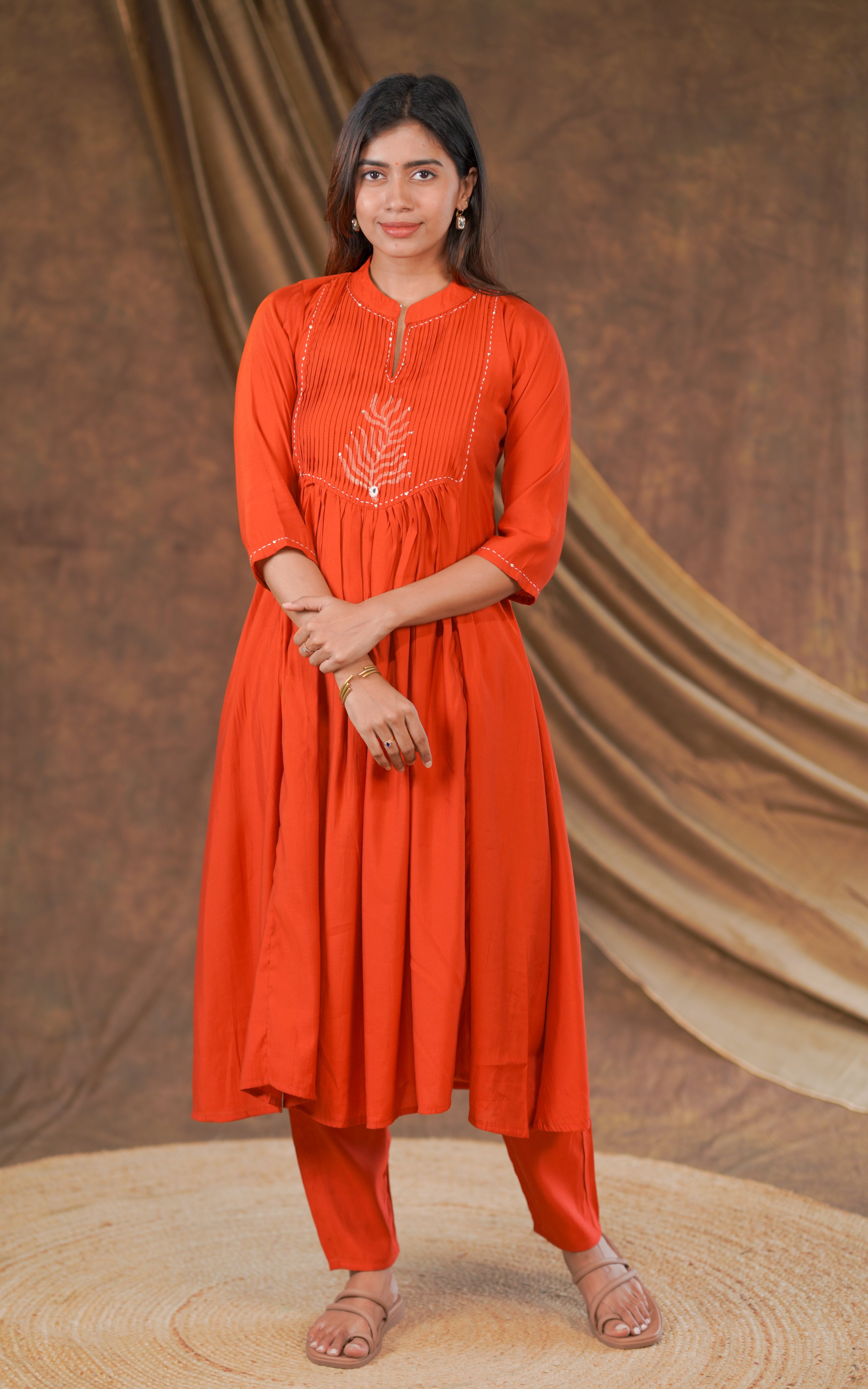 3/4th sleeve kurti