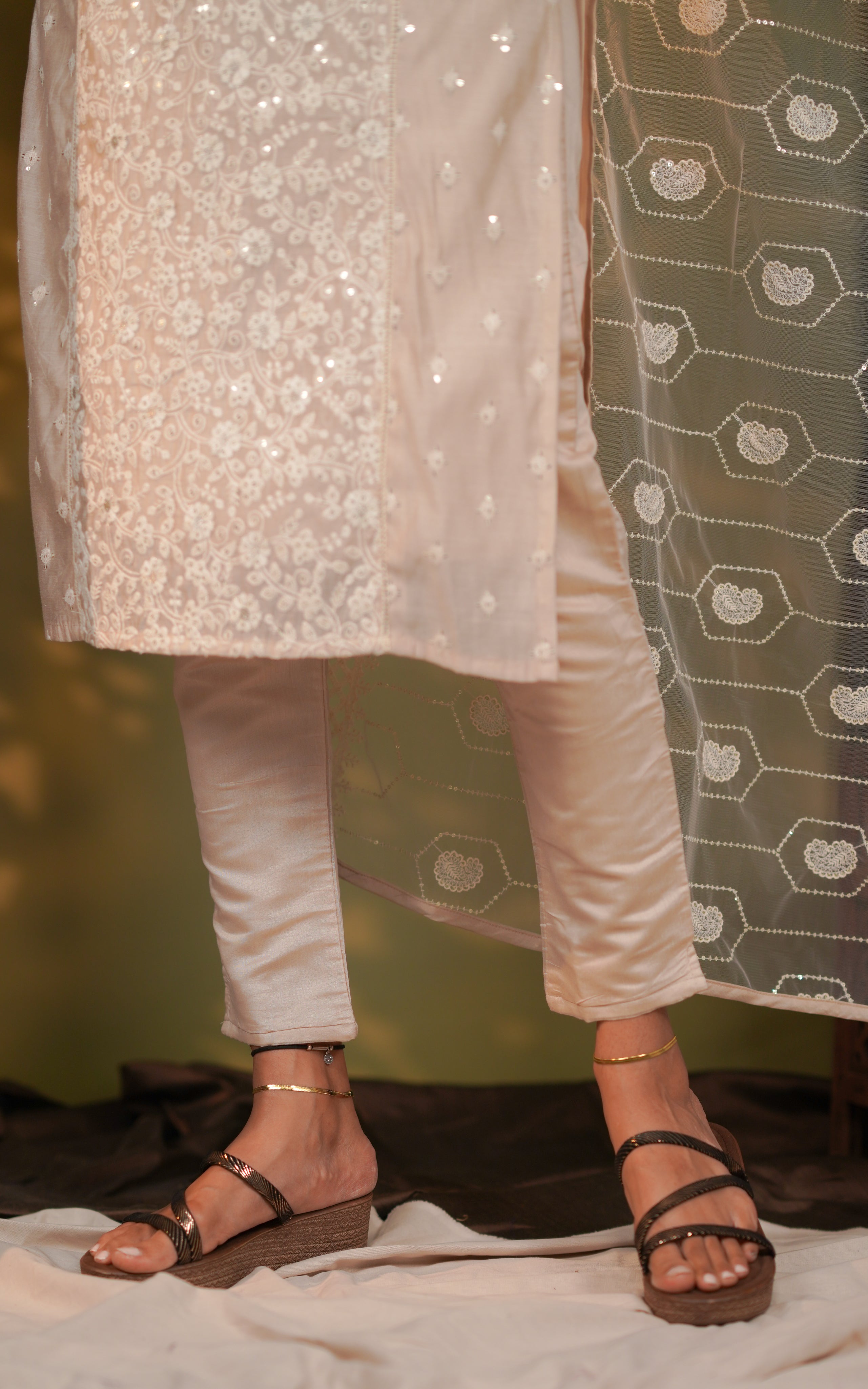 Bamini (Kurti+Pant+Dupatta)