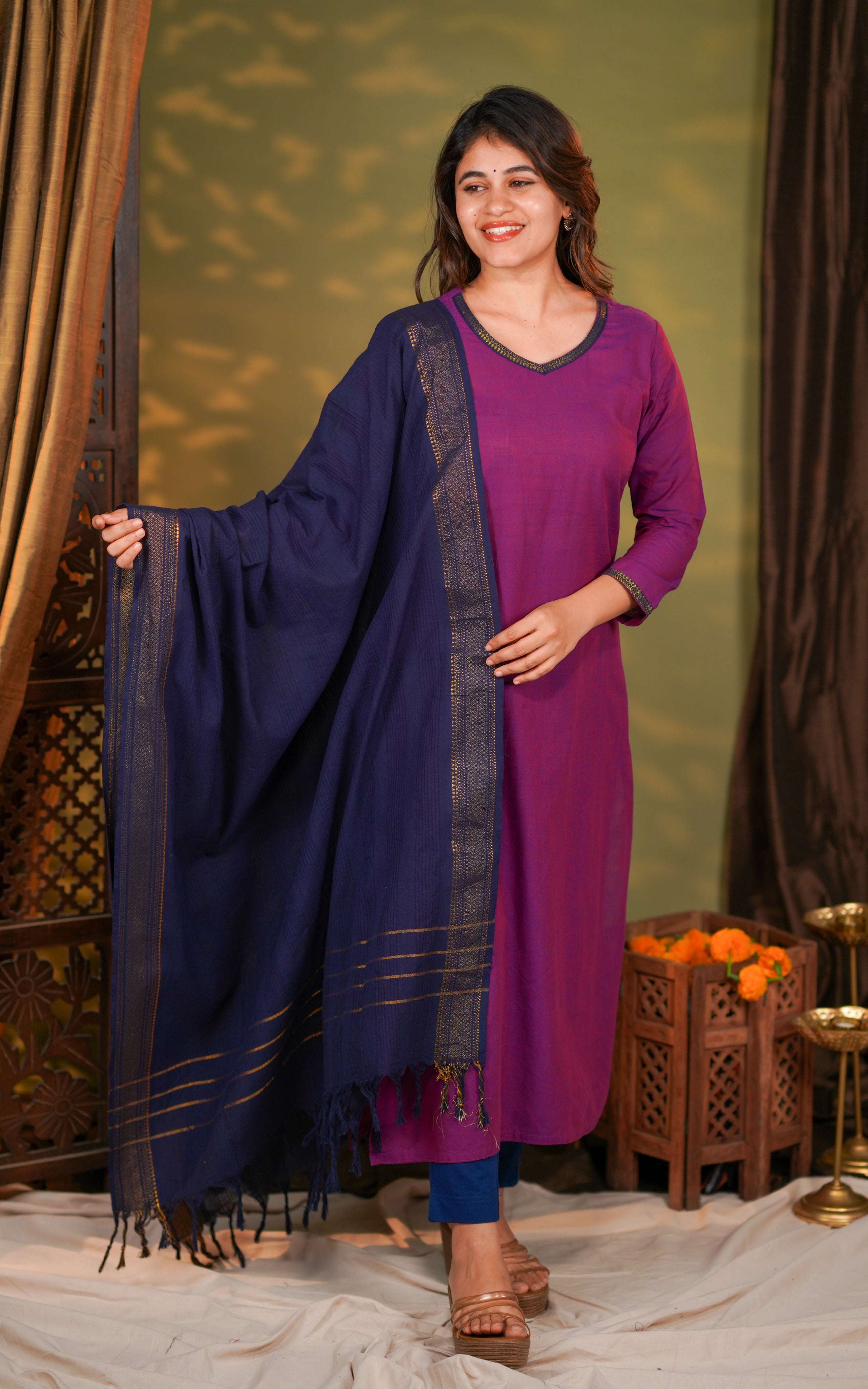 Aaruyire (Kurti+Dupatta)