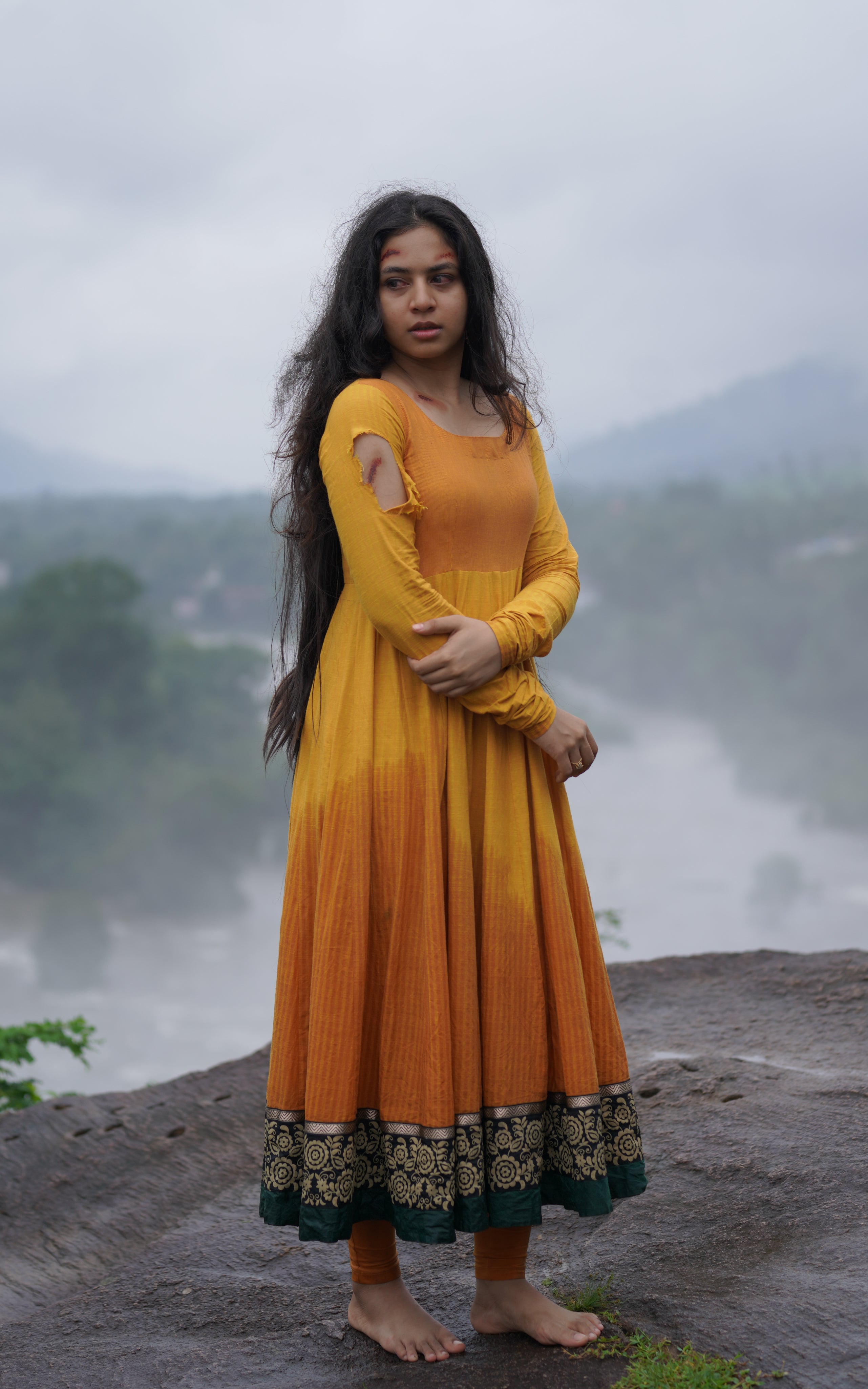 Raavanan Ragini Yellow (Only Kurti)