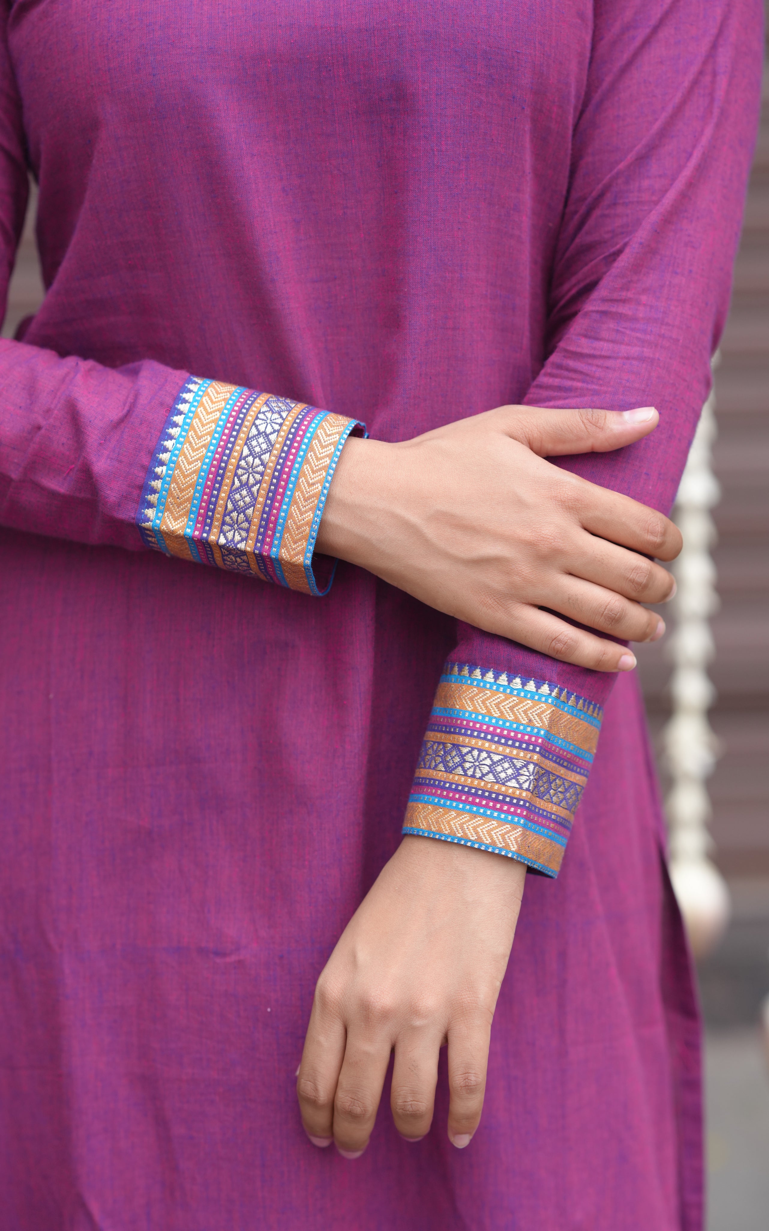 Adisha Mulberry (Kurti+Dupatta)