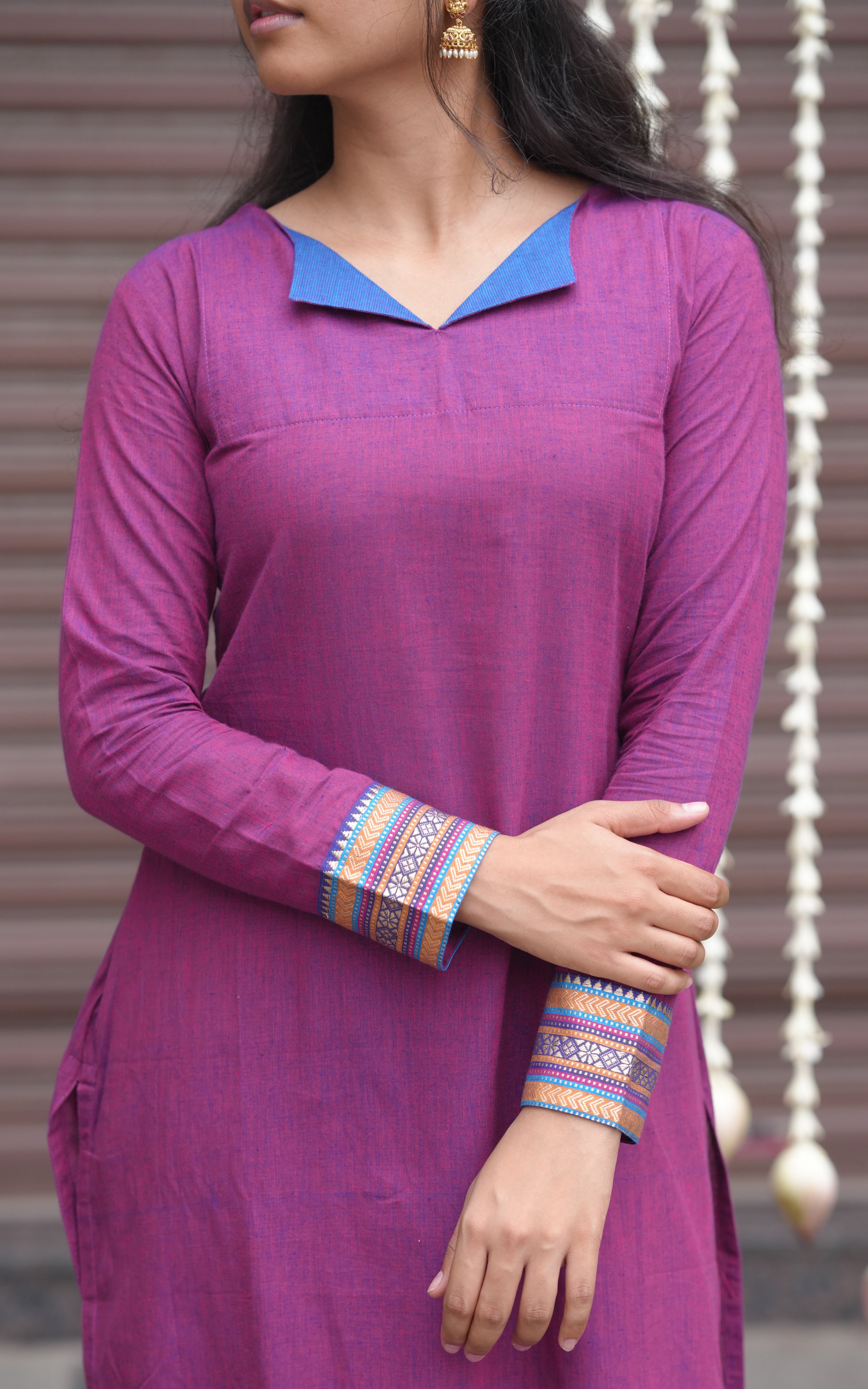 Adisha Mulberry (Kurti+Dupatta)