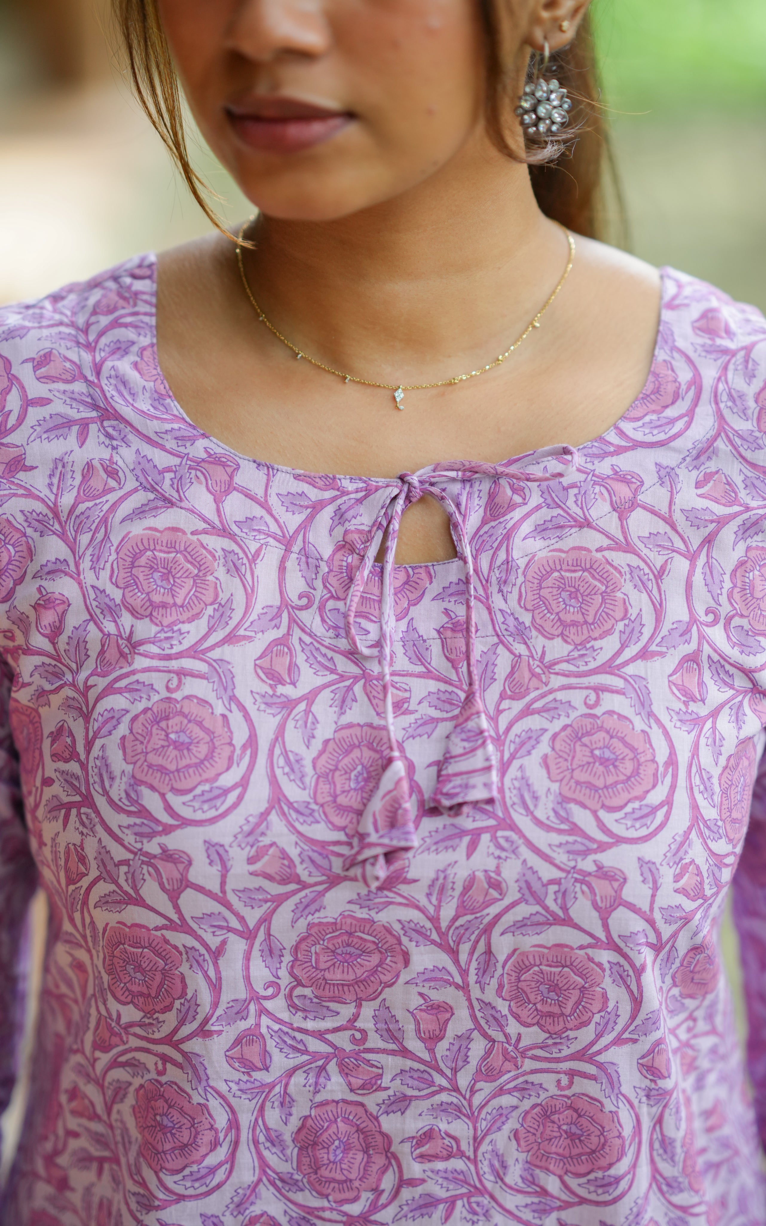 Cotton straight kurti