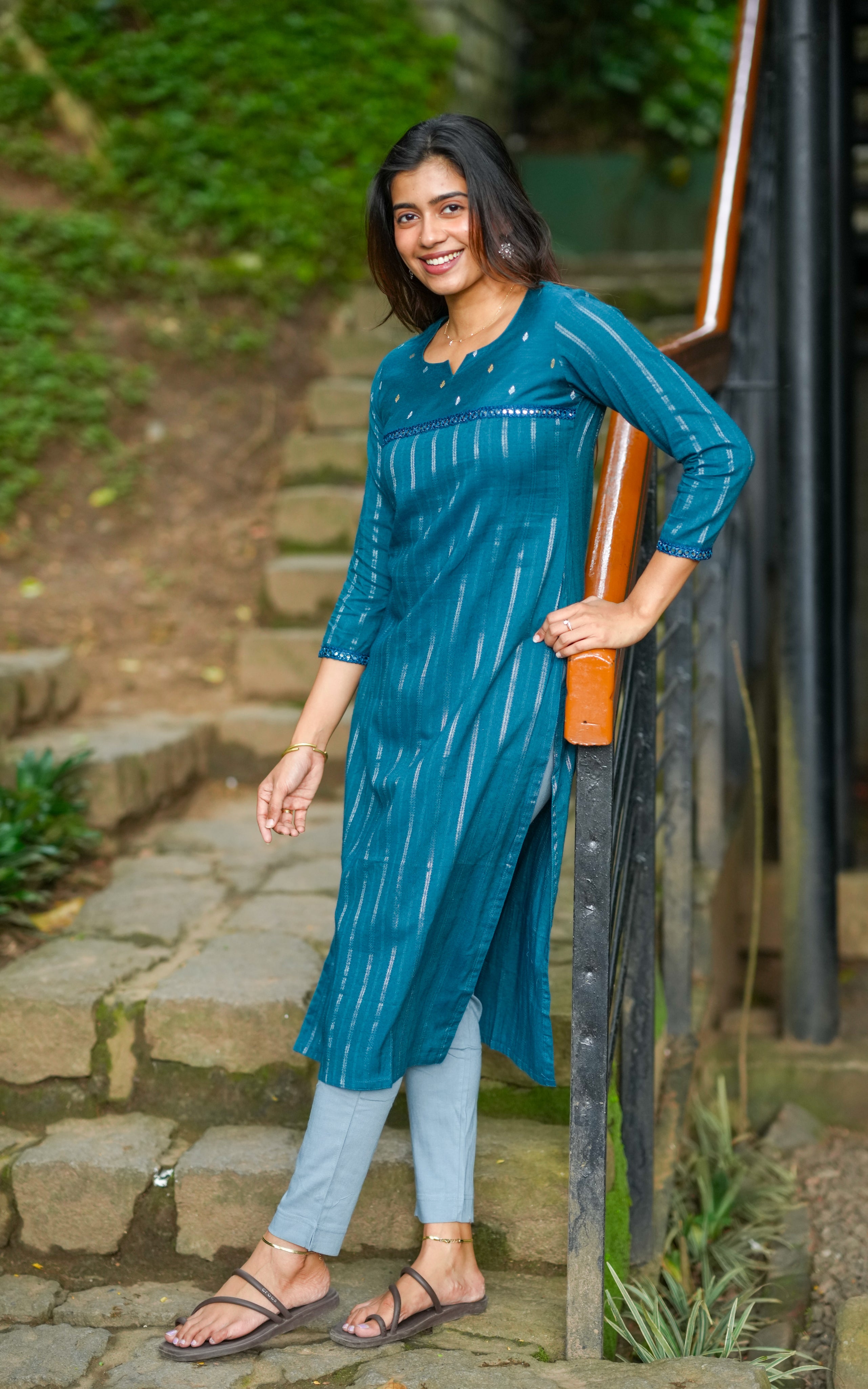 Made for comfort and crafted with care, this ethnic outfit is your new all-day favorite
