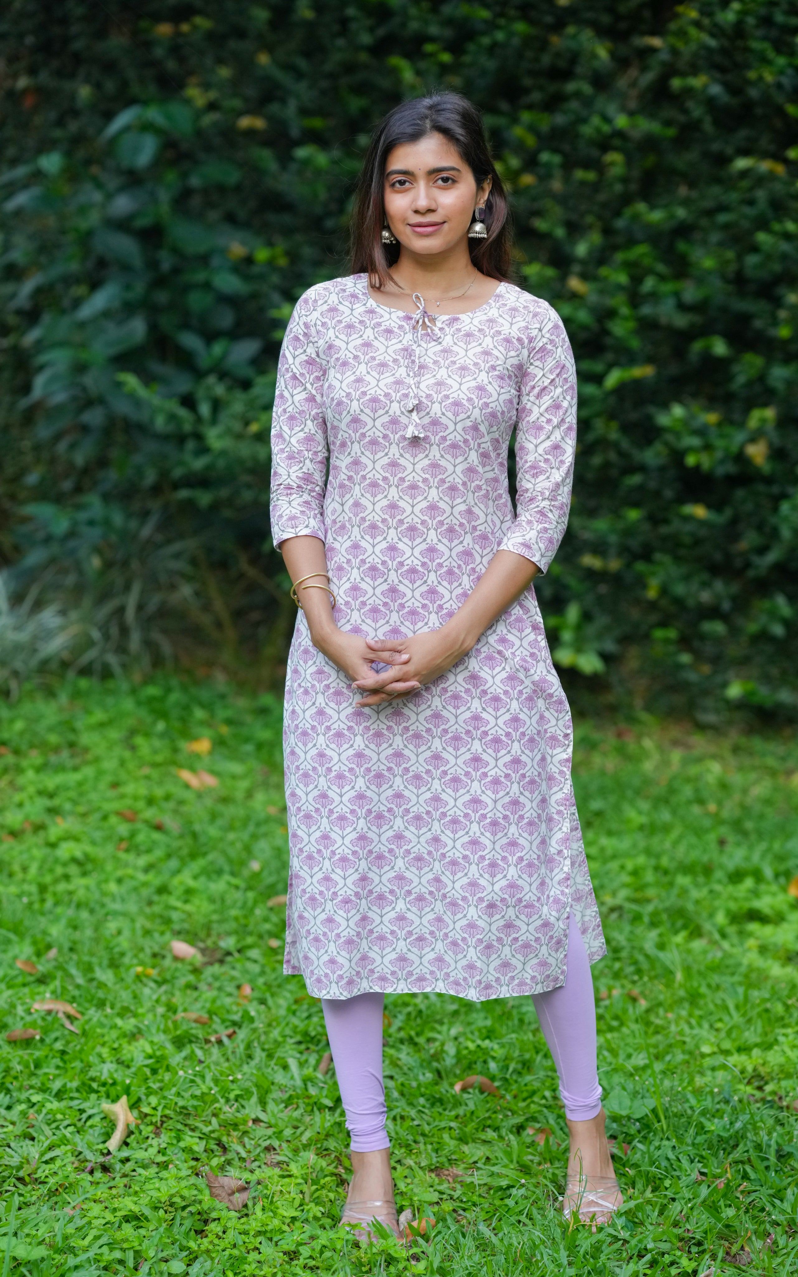 A beautifully crafted ethnic outfit blending elegance and everyday comfort, perfect for festive or casual moments
