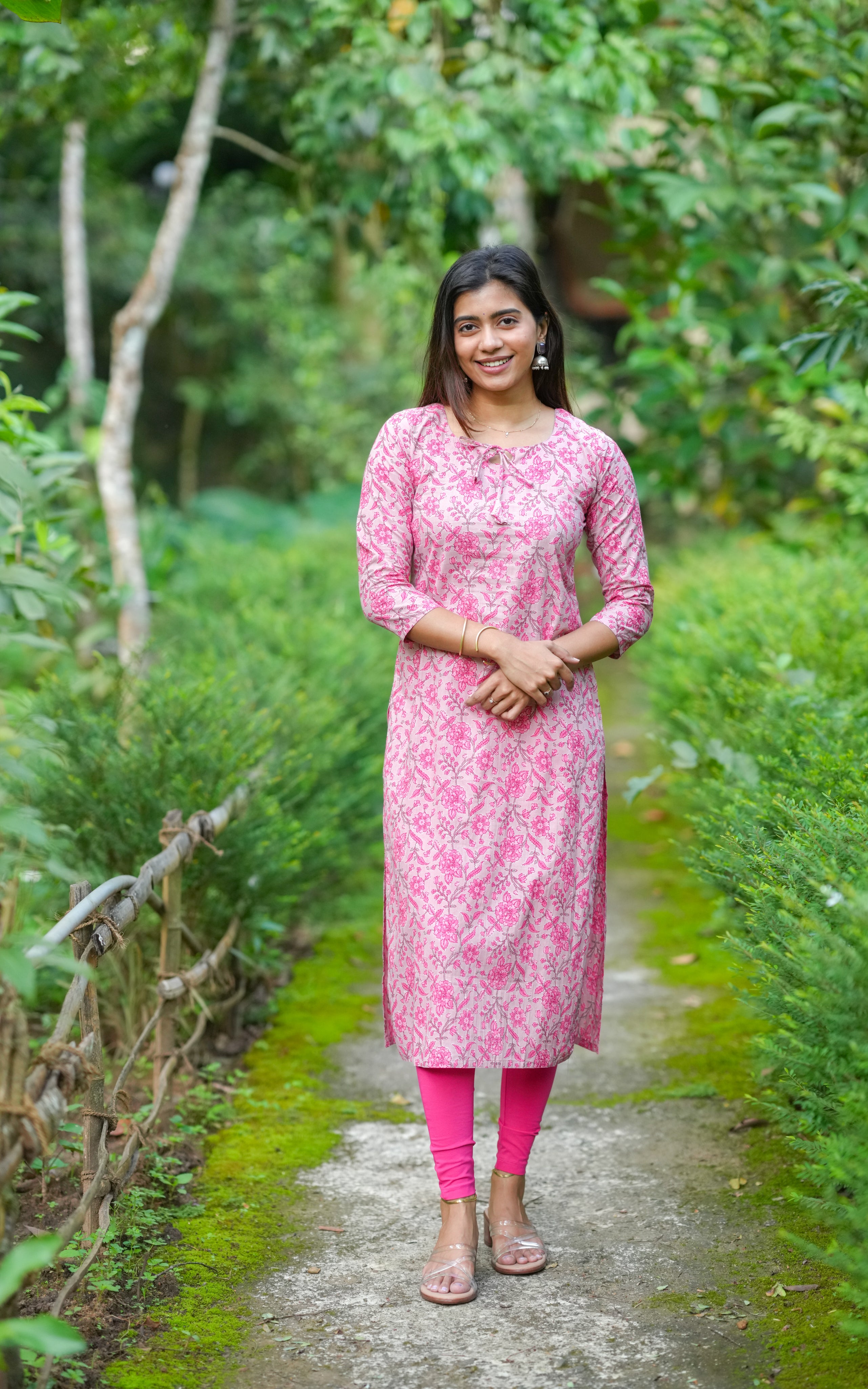 This look captures the essence of Indian wear—classic cuts, soft fabrics, and all-day comfort