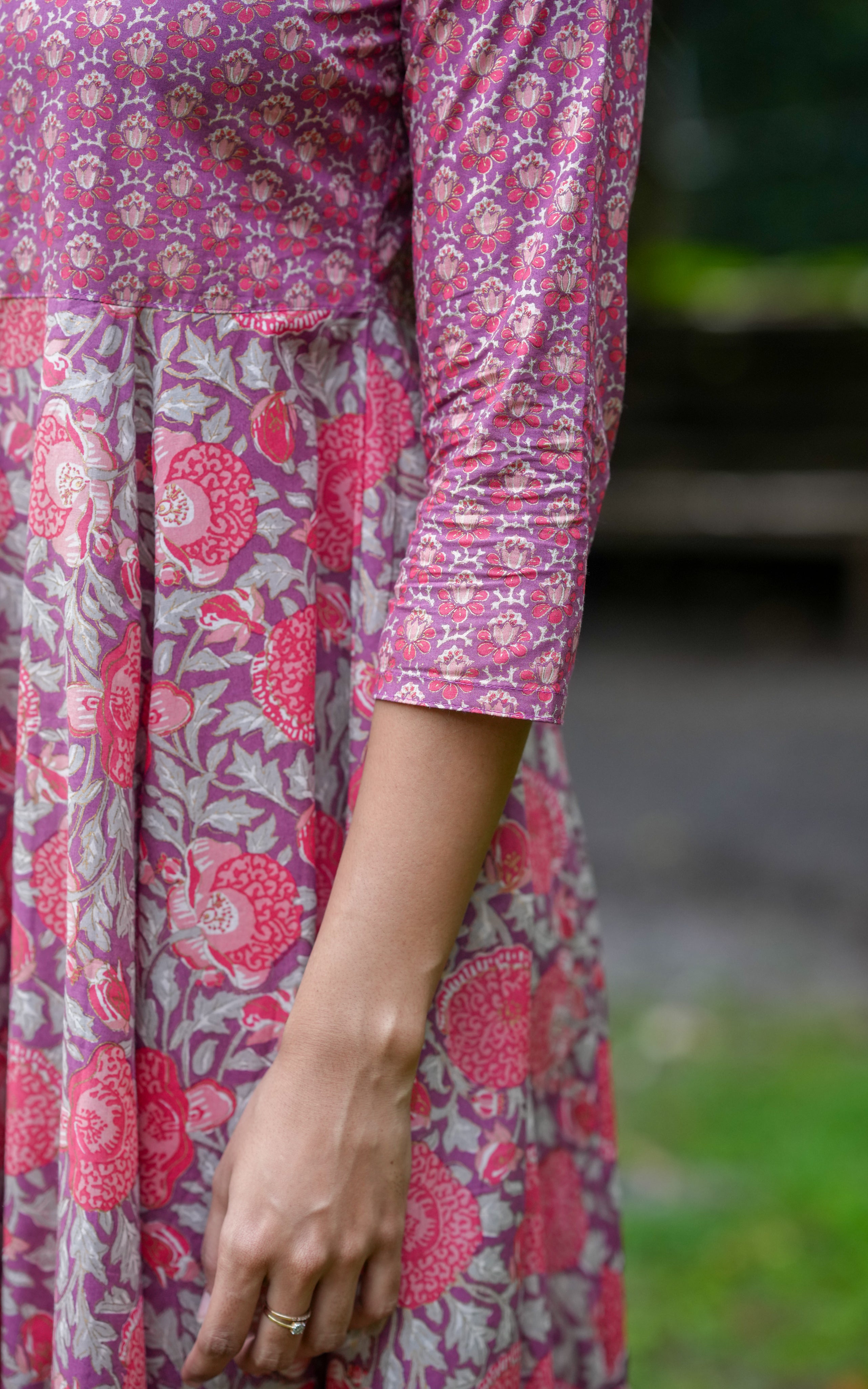 Long Anarkali gown-style kurti