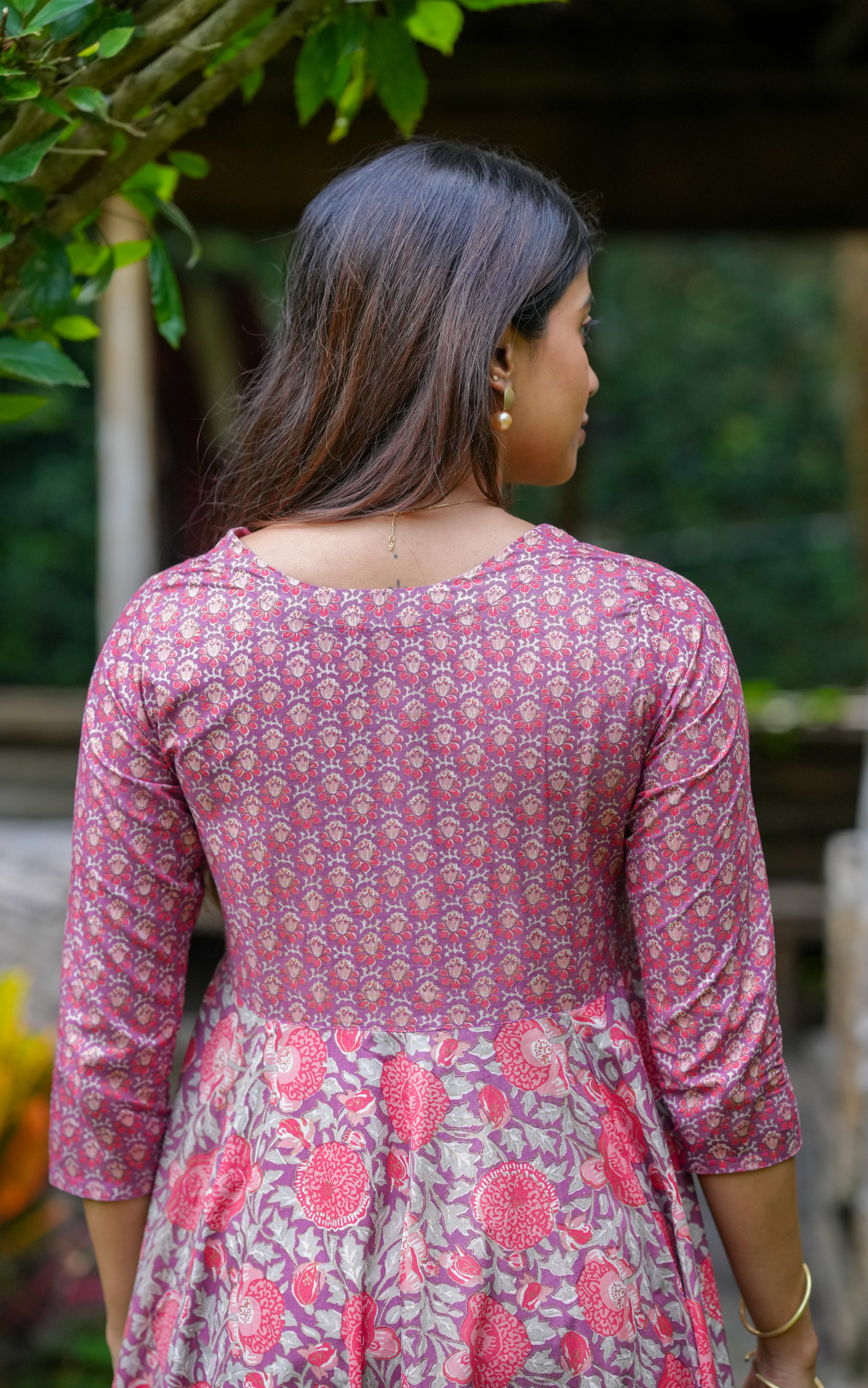 Designer Anarkali with dupatta