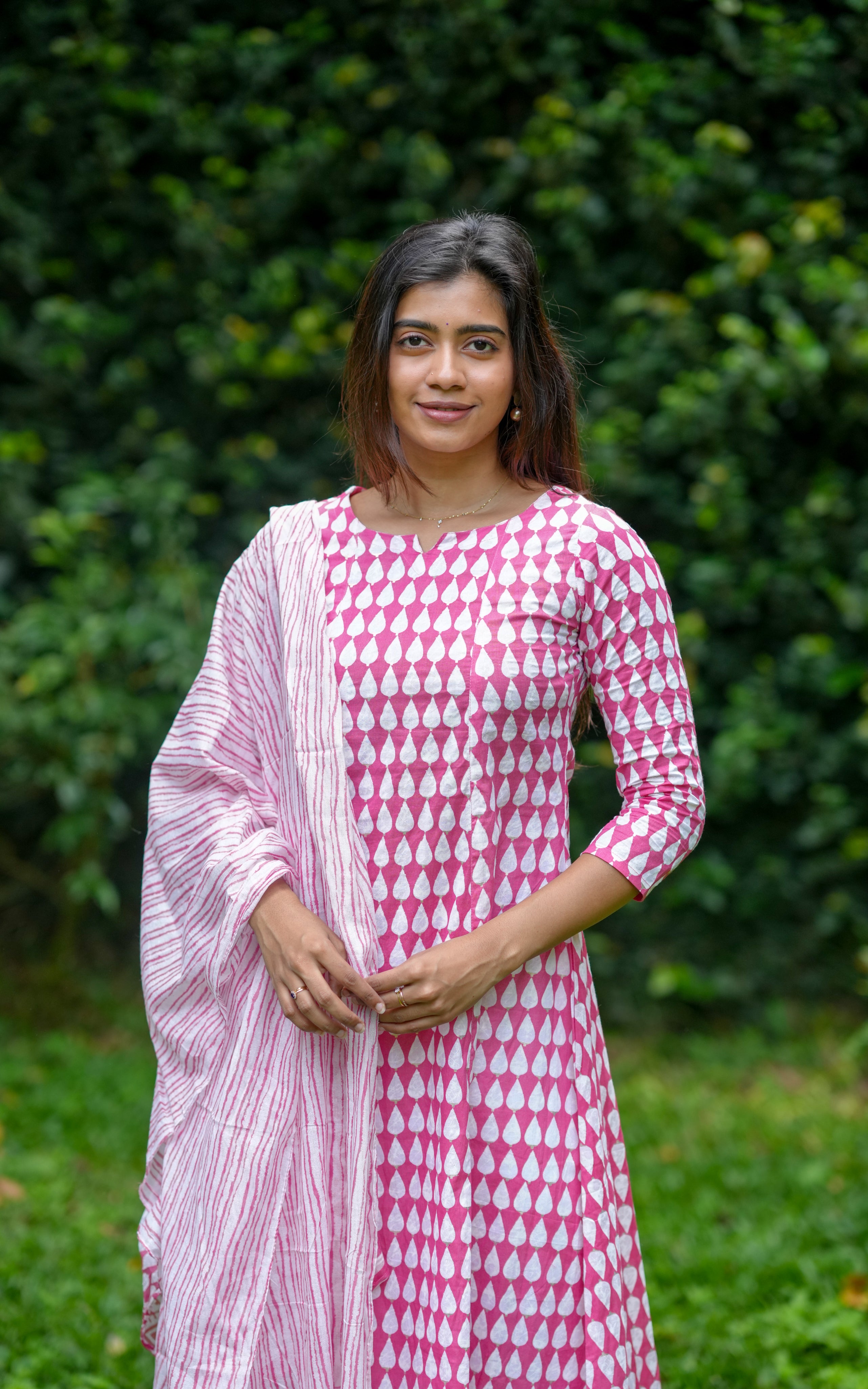 Printed A-line kurti