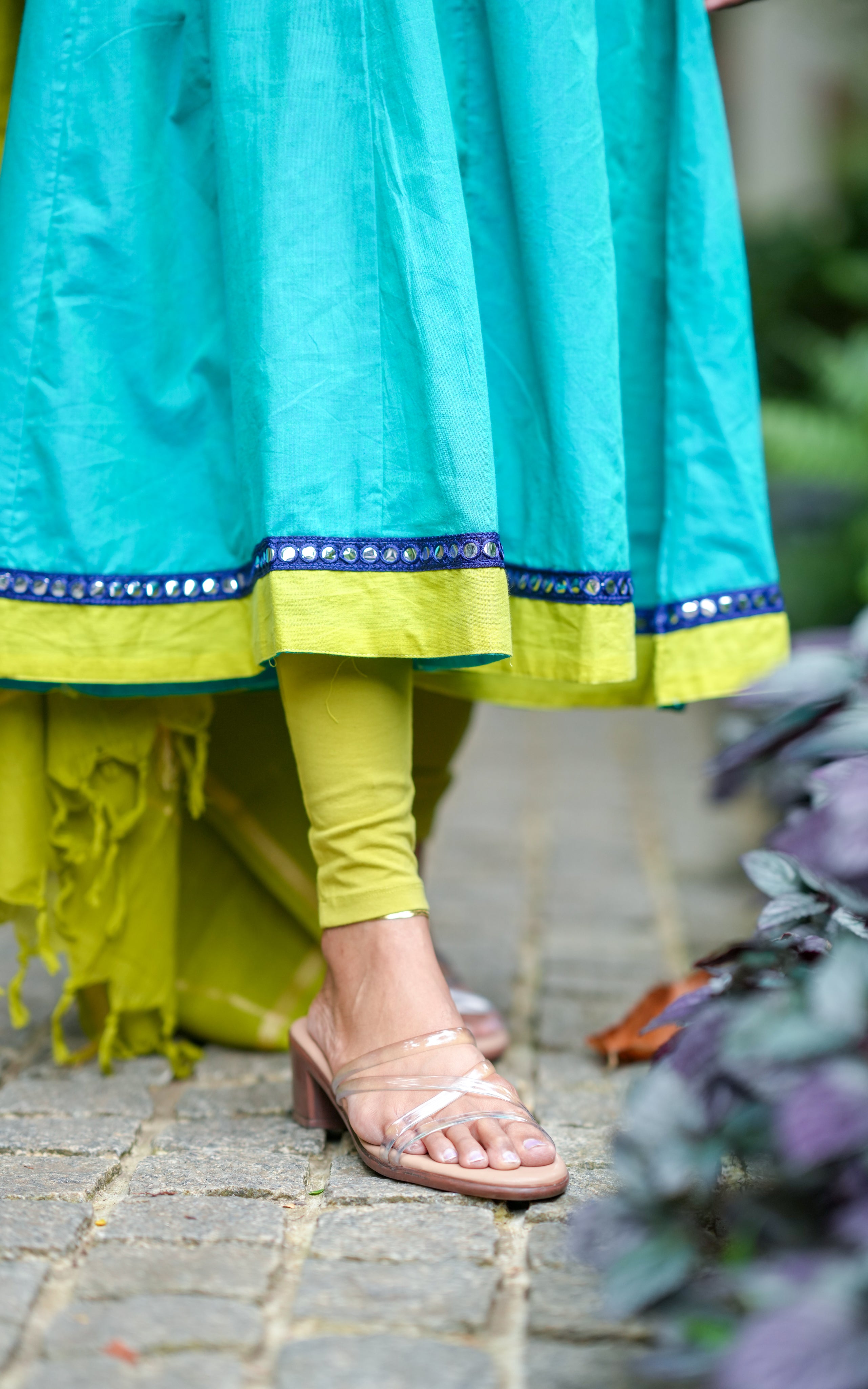 Simple ethnic wear