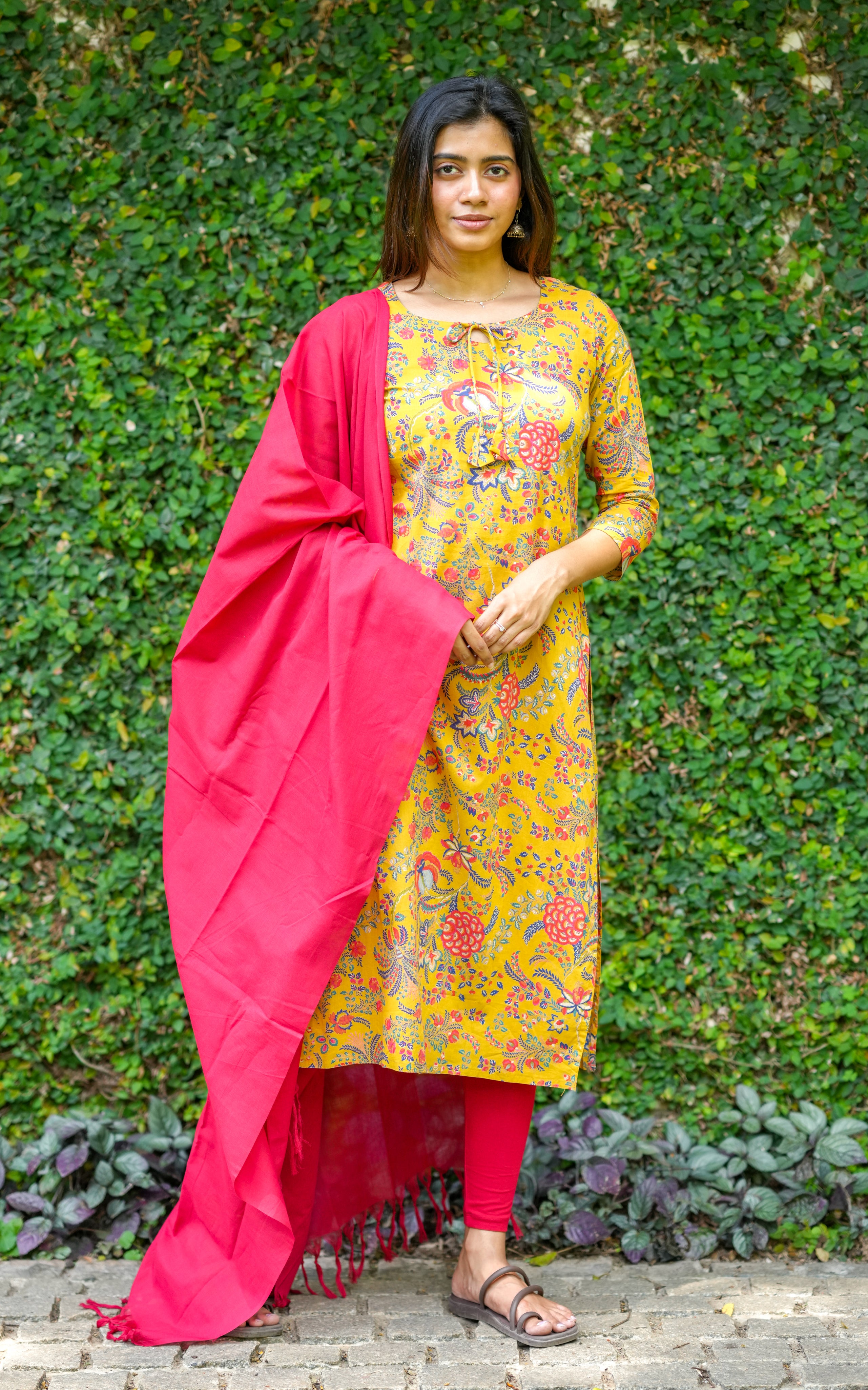 Kurti set with dupatta