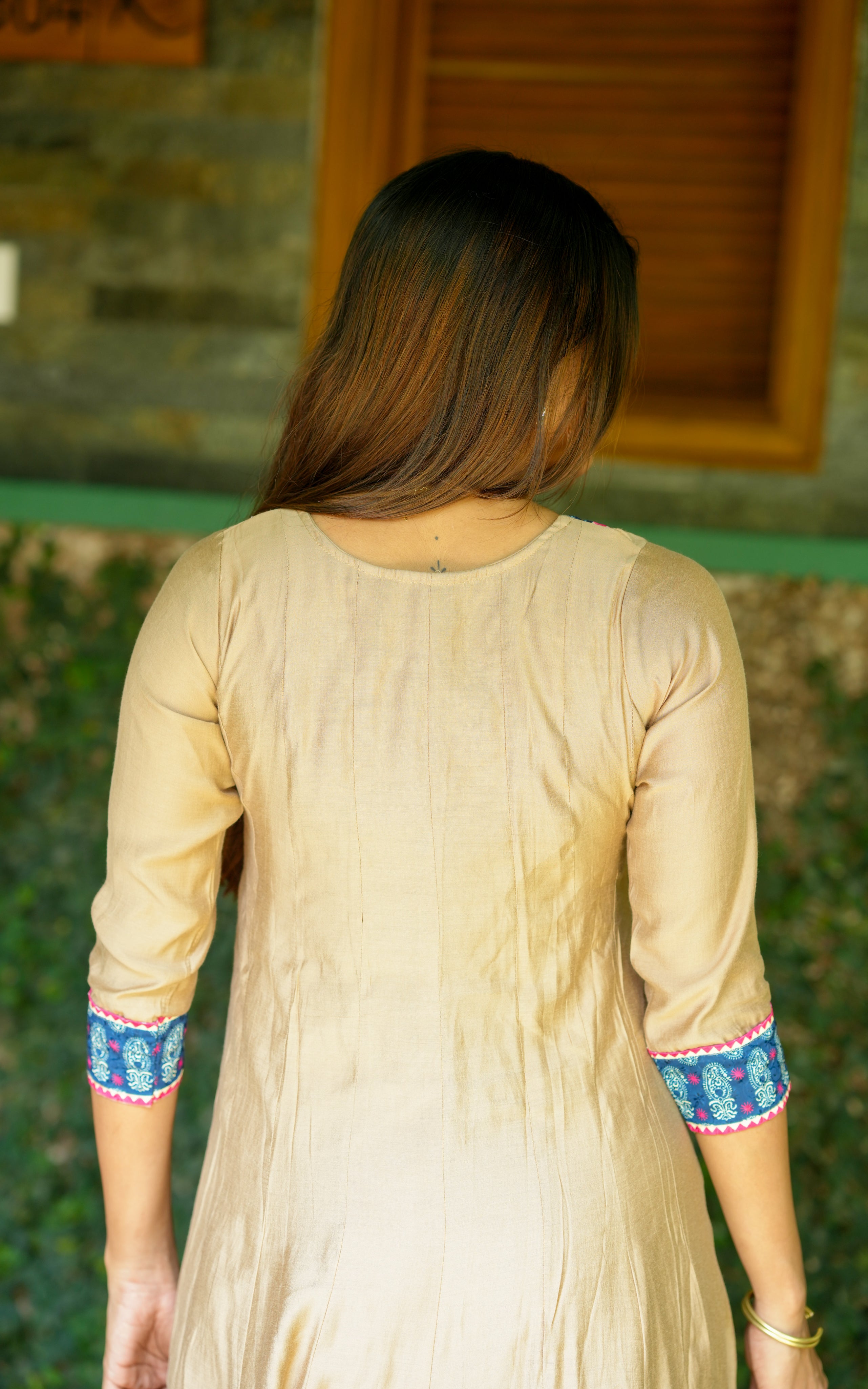Beige kurti