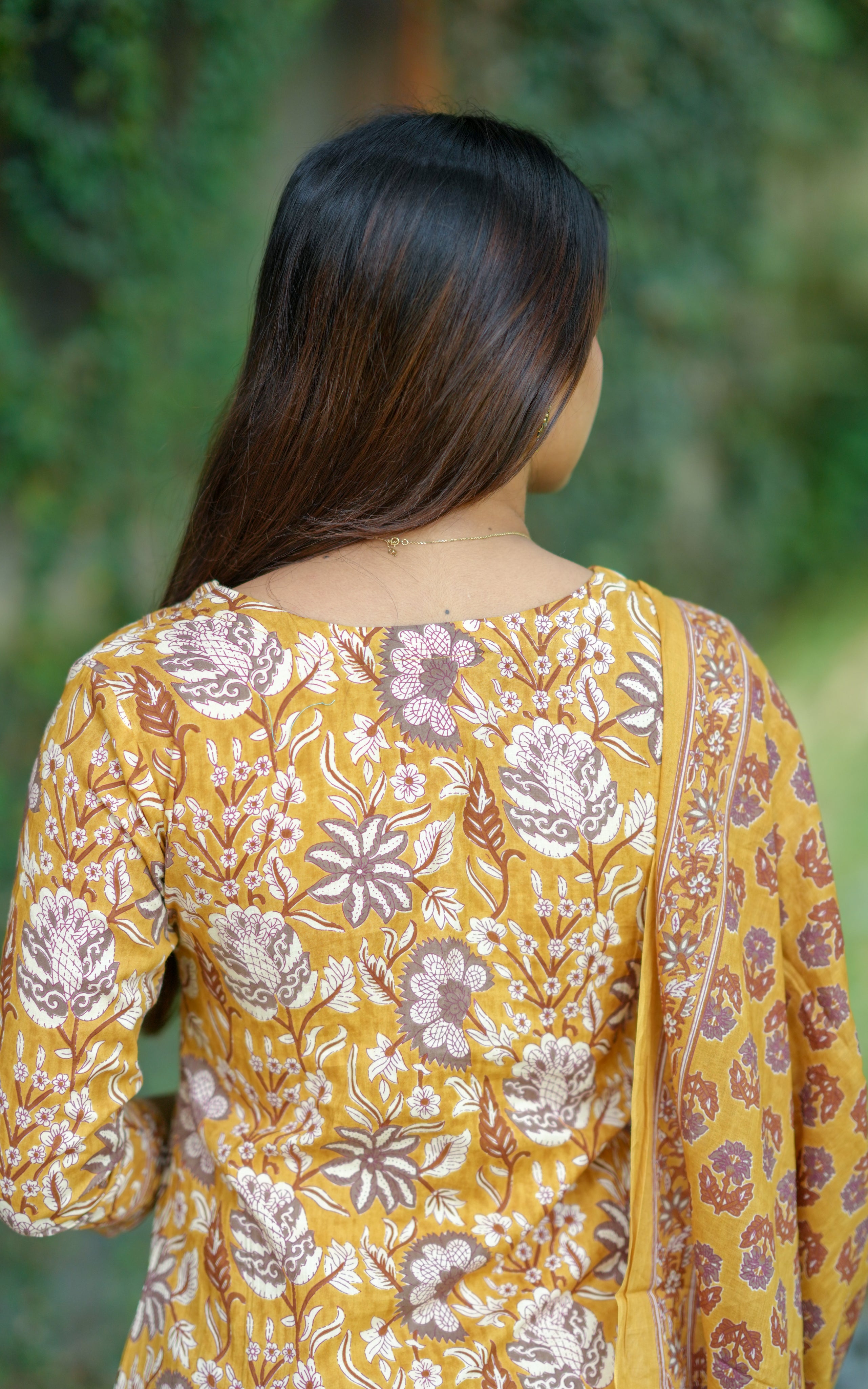 Cotton straight kurti